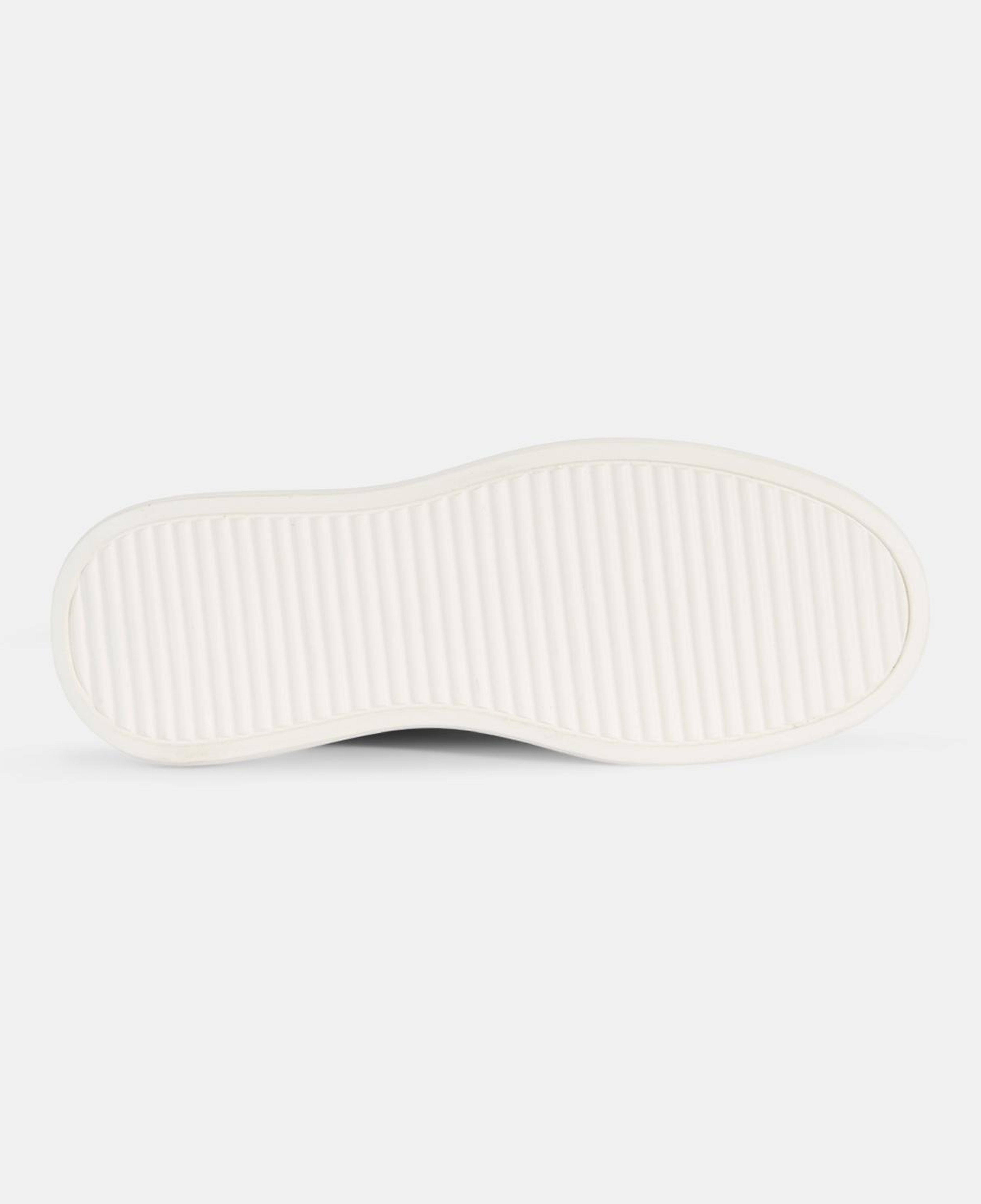 Erkek Siyah DesaComfort Kalın Tabanlı Deri Sneaker