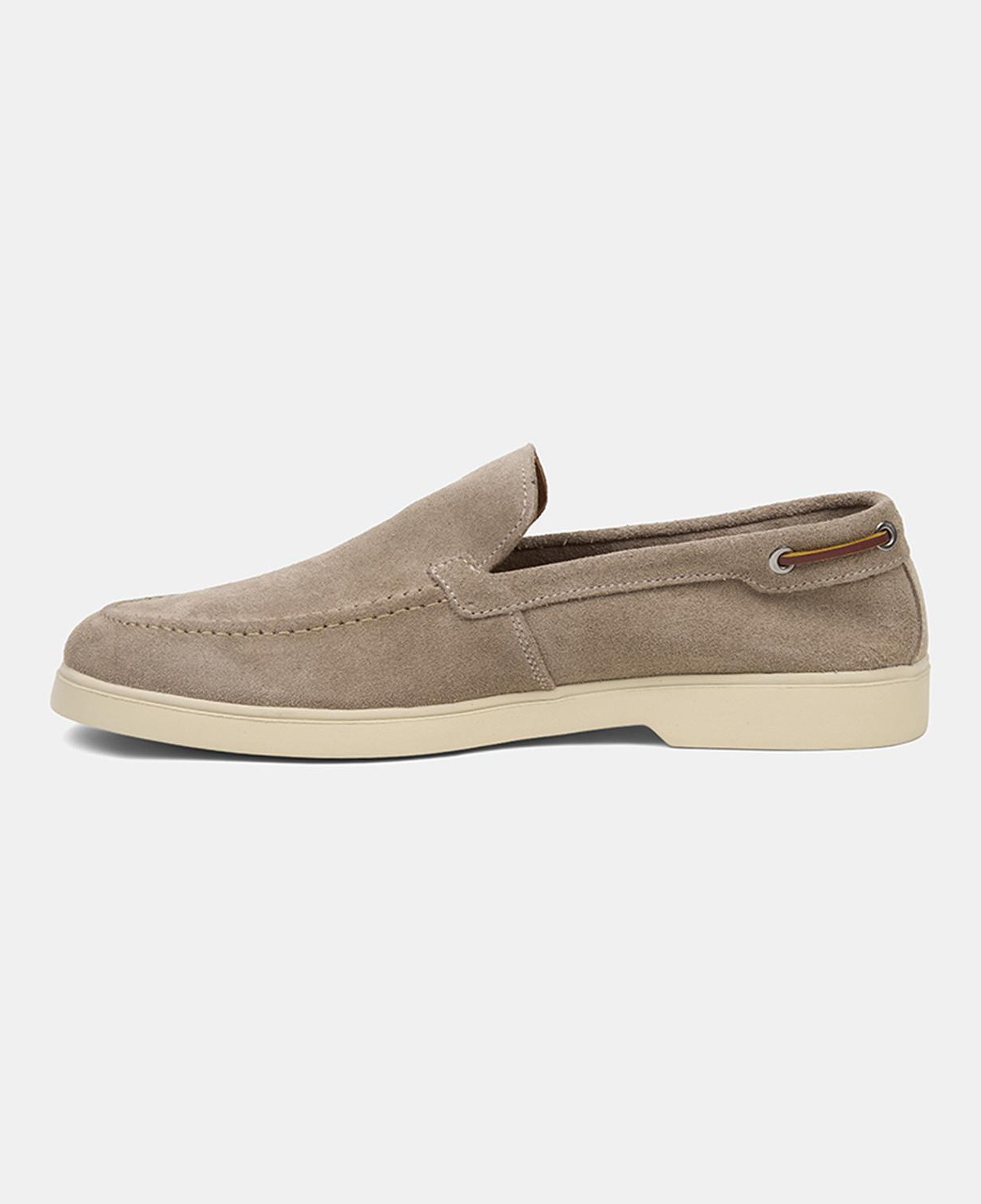 Erkek Vizon Süet Deri Loafer