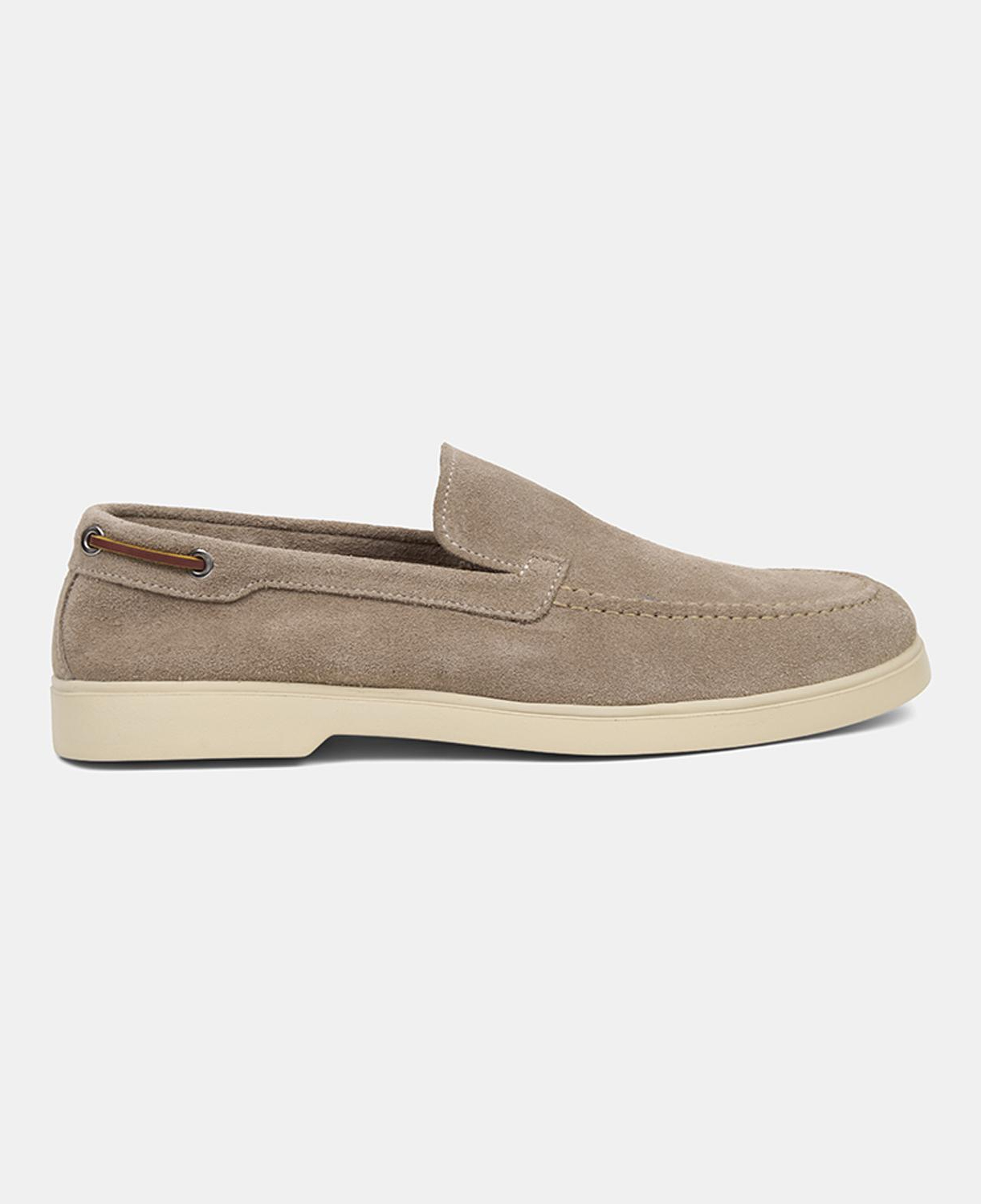 Erkek Vizon Süet Deri Loafer