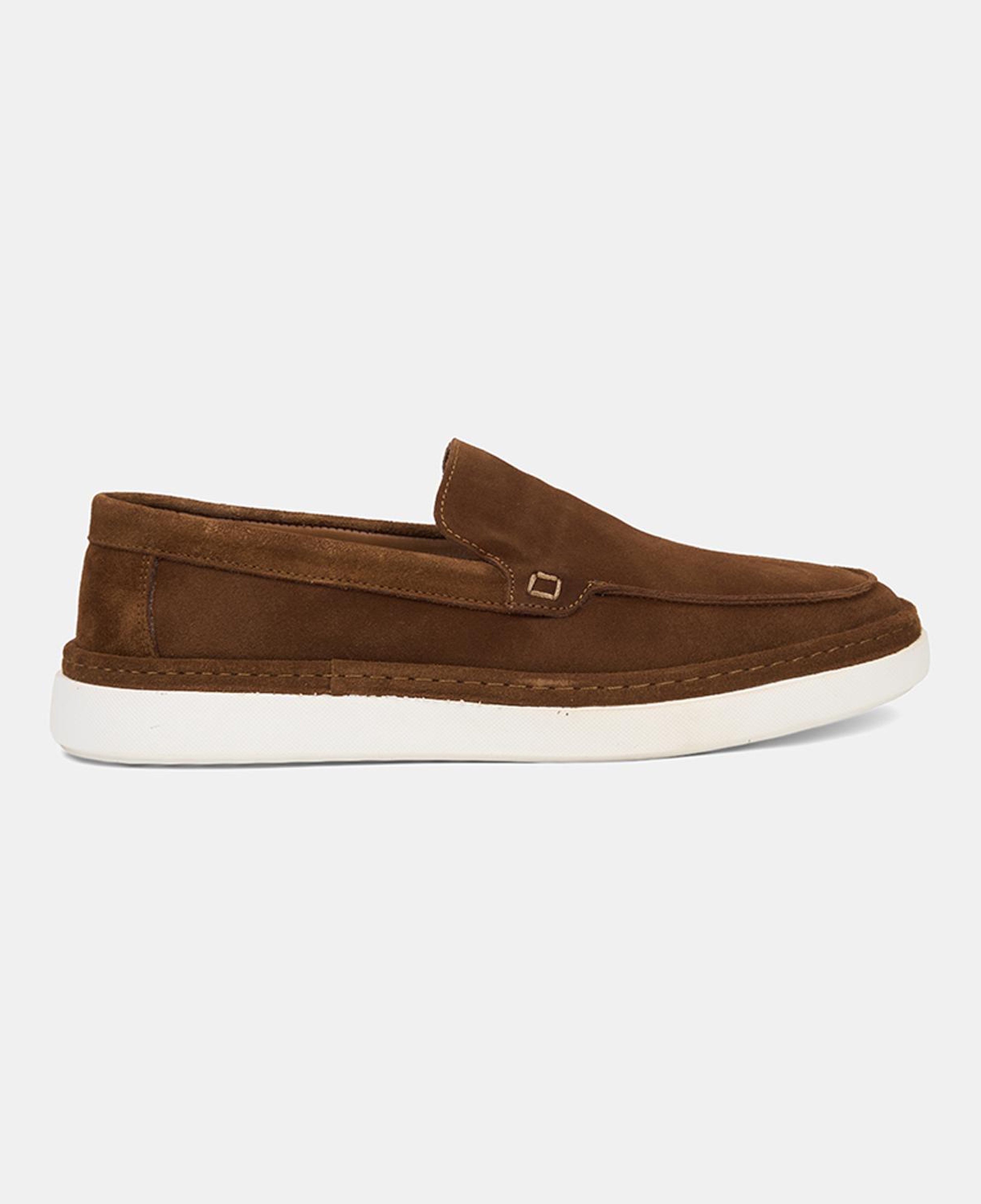 Erkek Taba Süet Deri Loafer