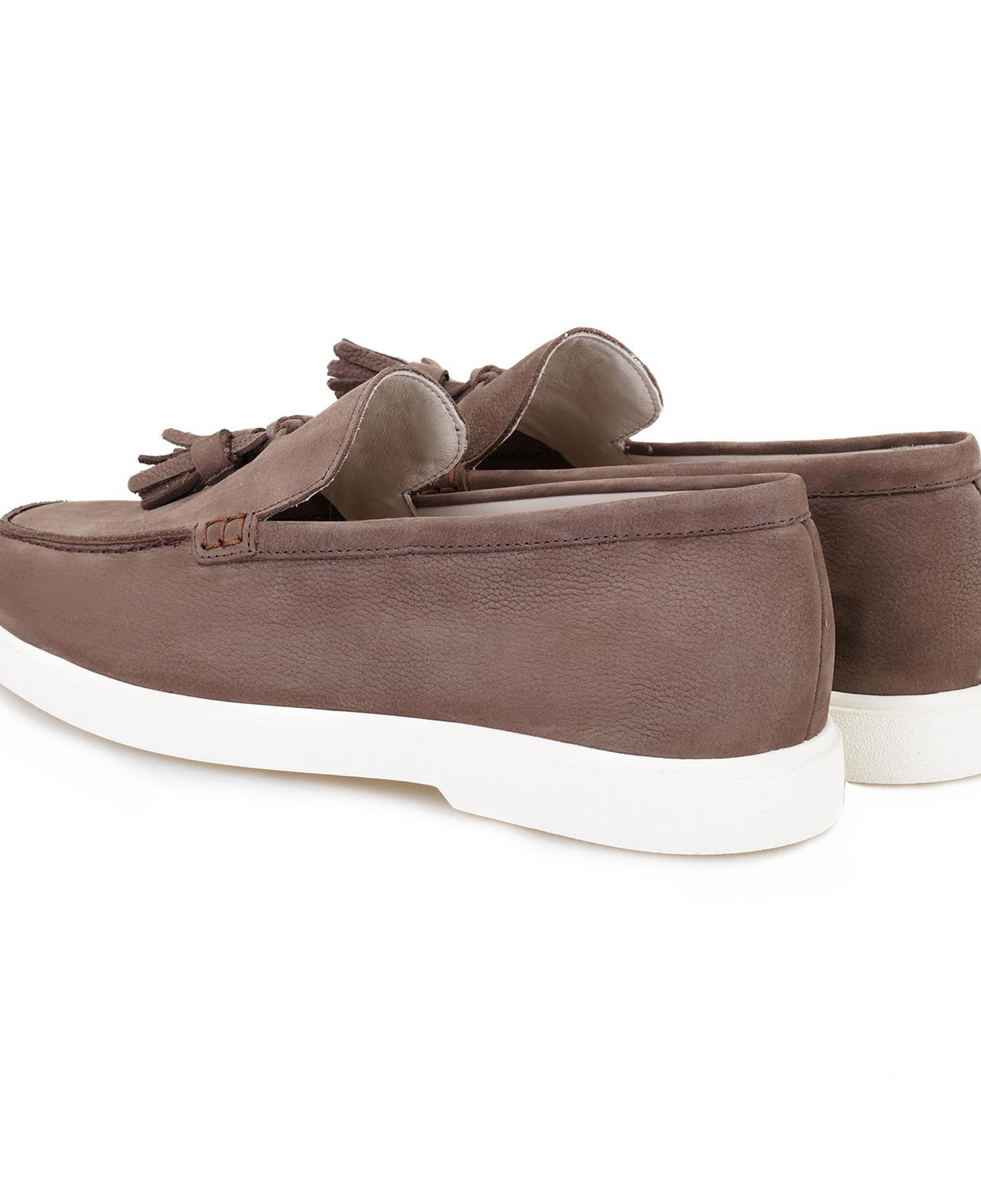 Miles Kahve Erkek Nubuk Deri Loafer