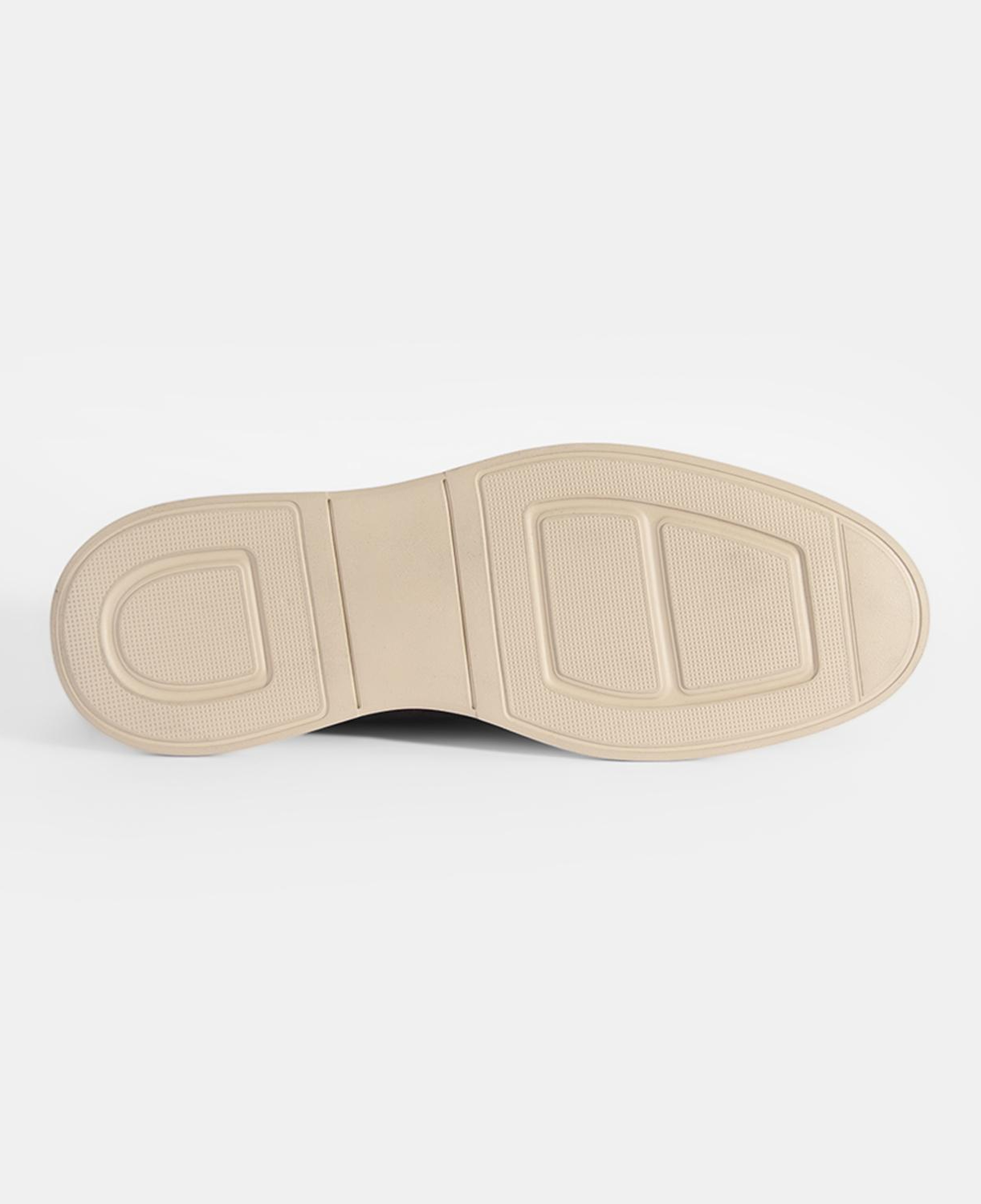 Erkek Kahve Klasik Beyaz Tabanlı Süet Loafer