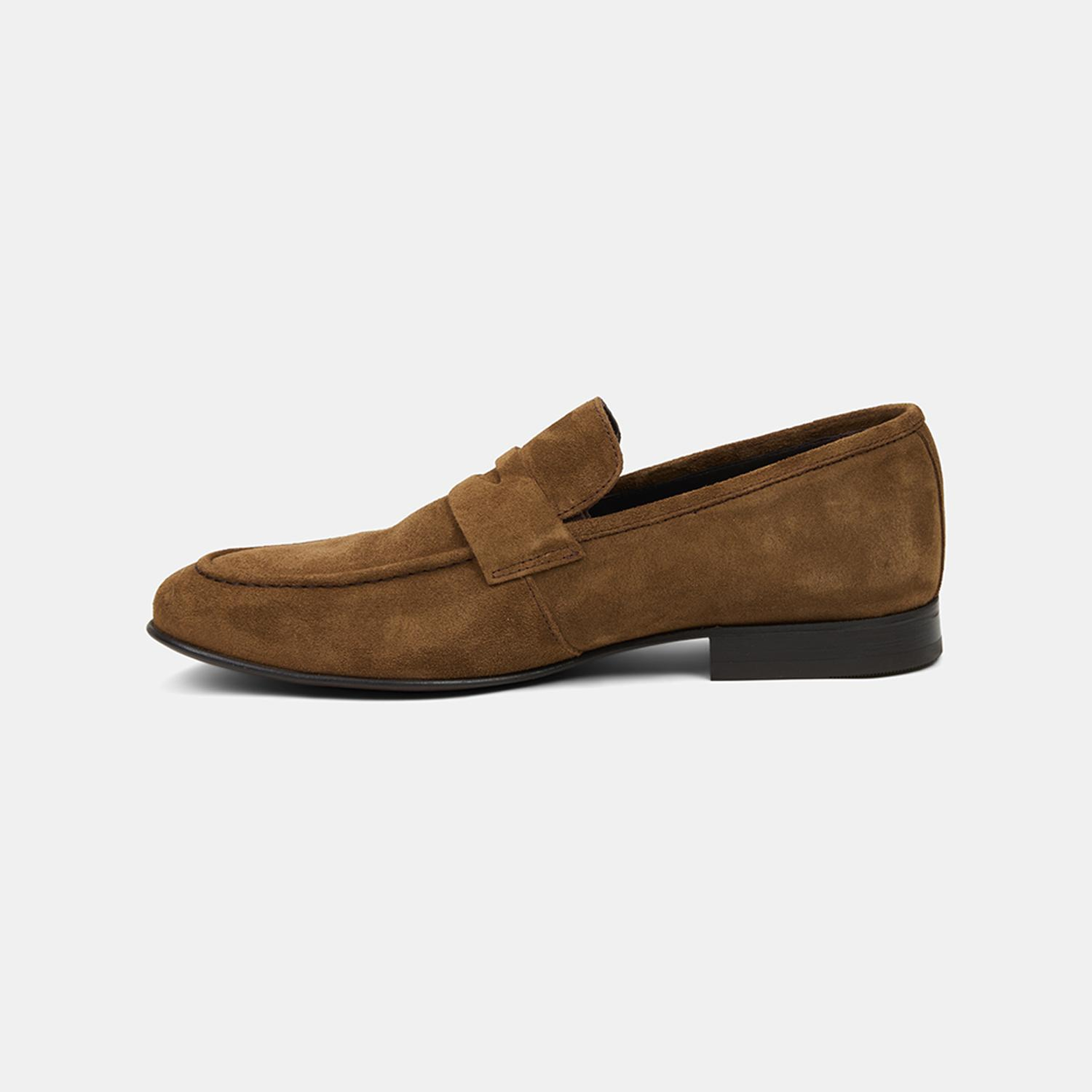 Erkek Taba Klasik Süet Loafer