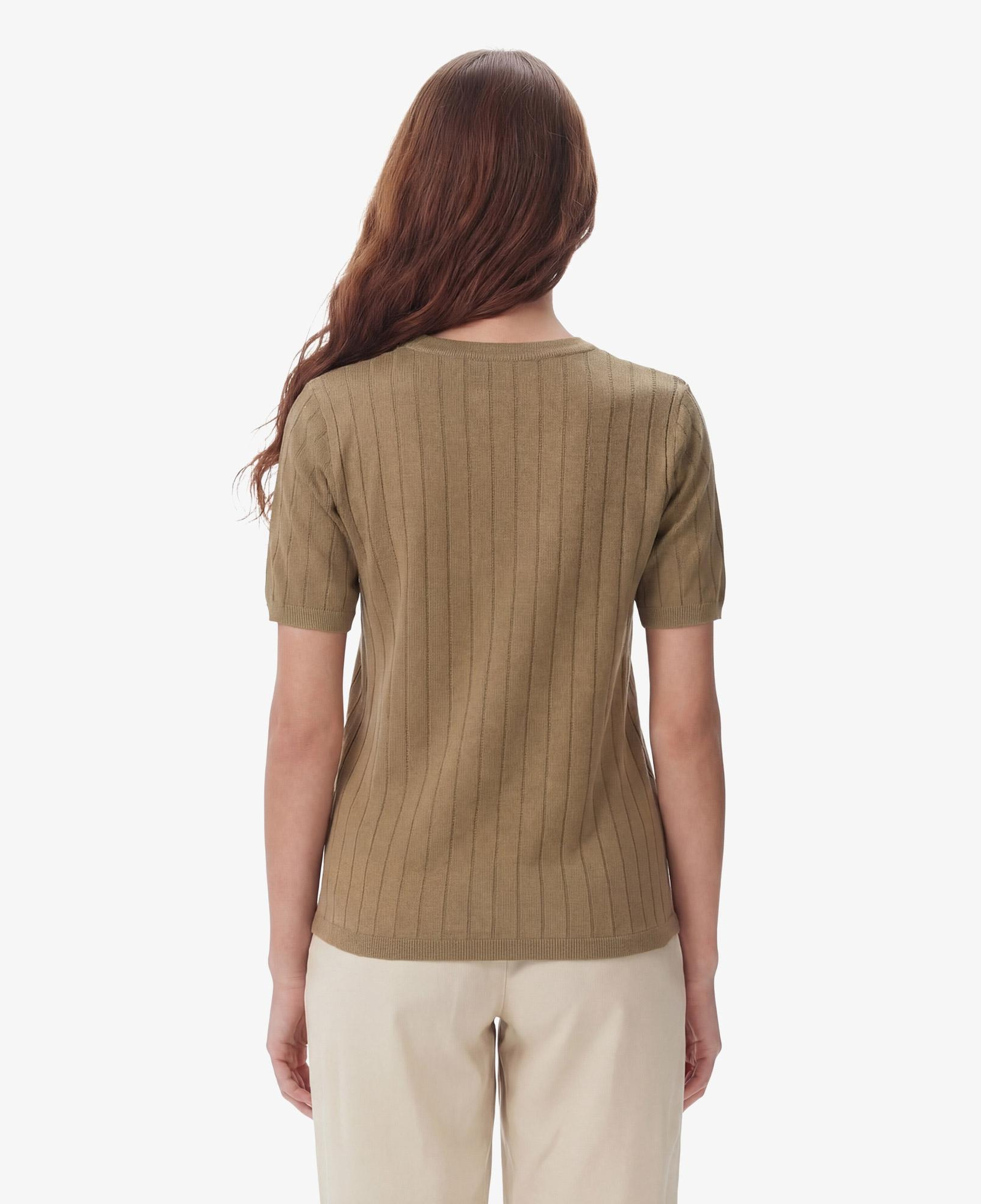 Nautica Kadın Yeşil Slim Fit Triko