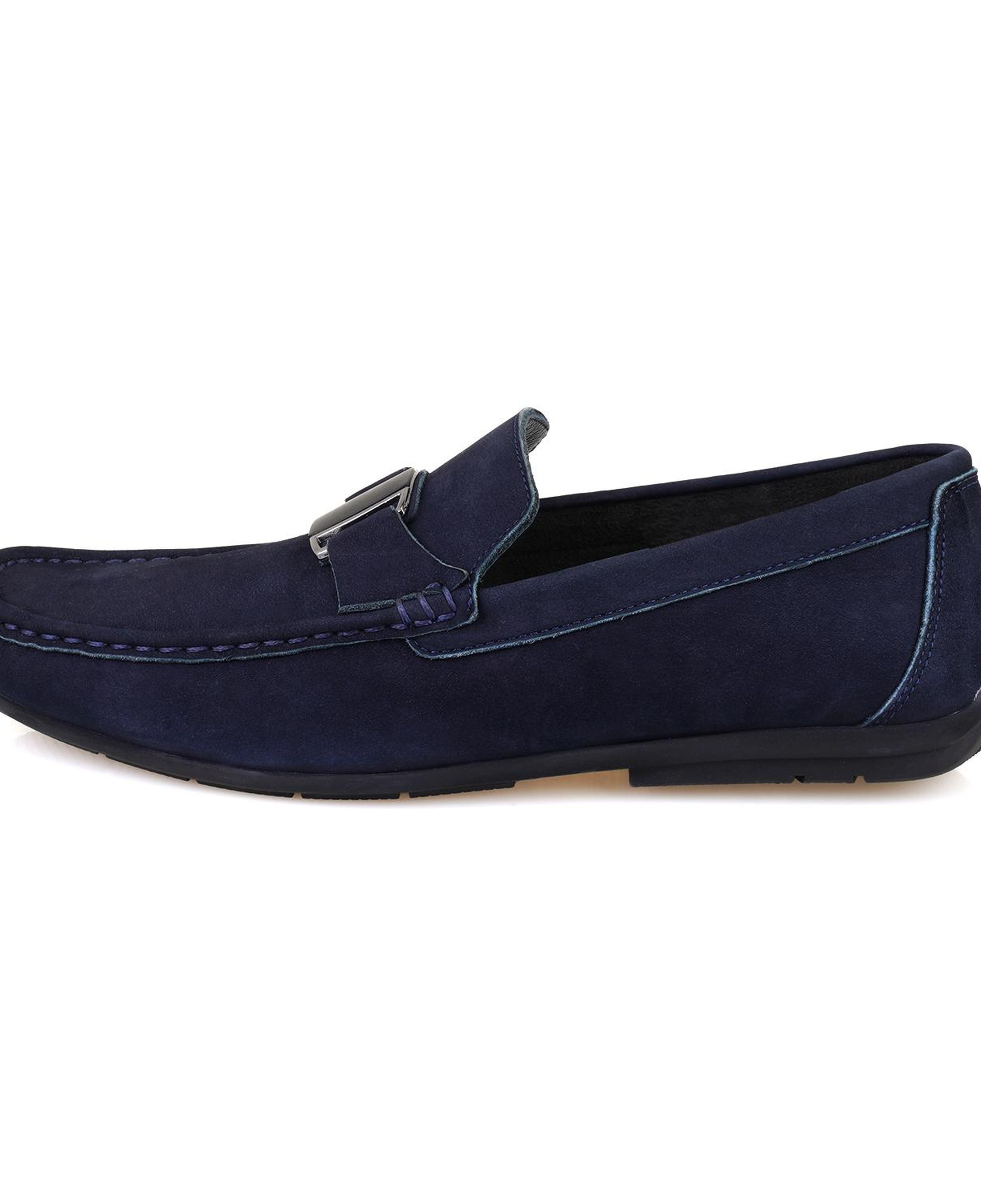Craig Lacivert Erkek Süet Deri Loafer