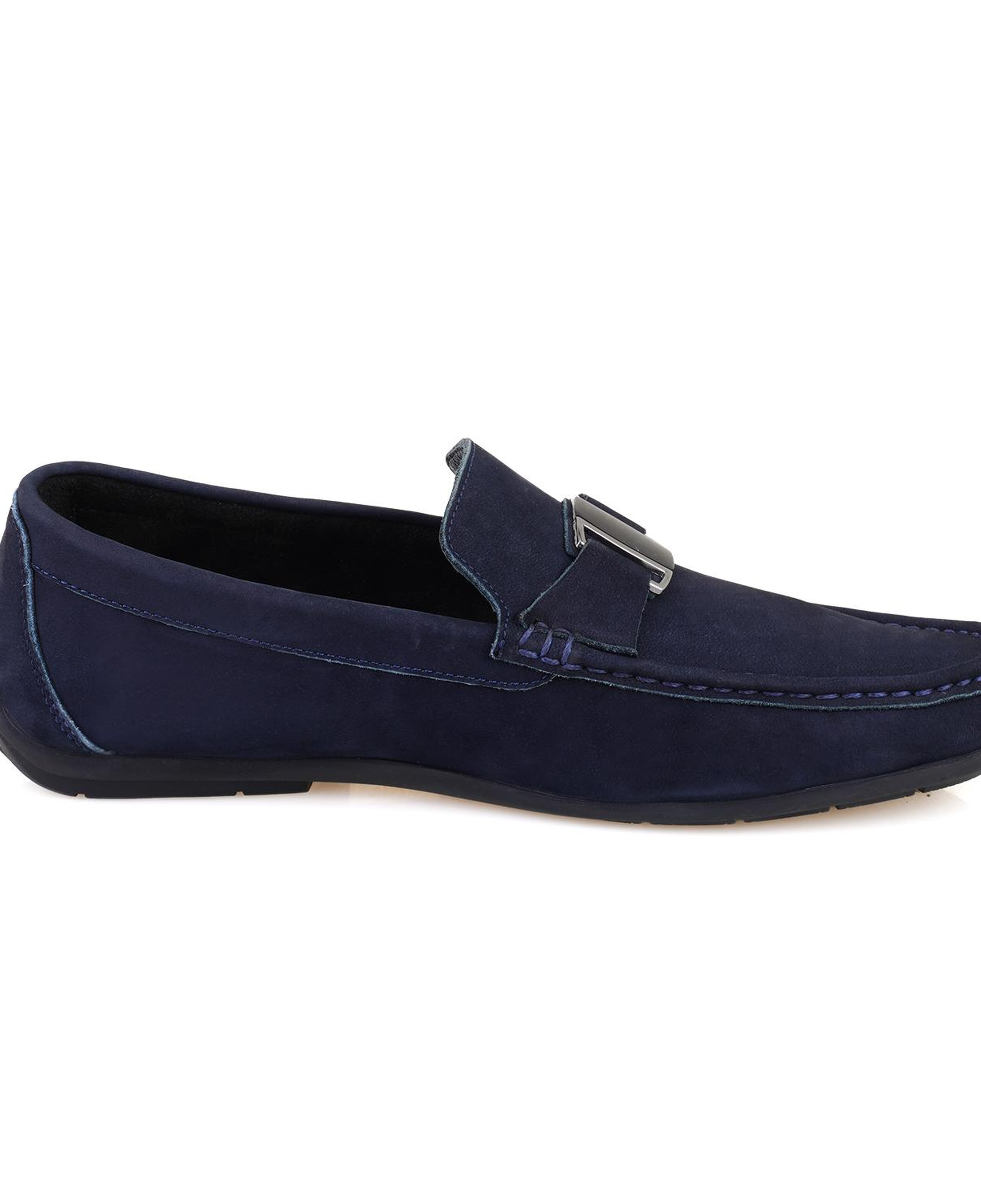 Craig Lacivert Erkek Süet Deri Loafer