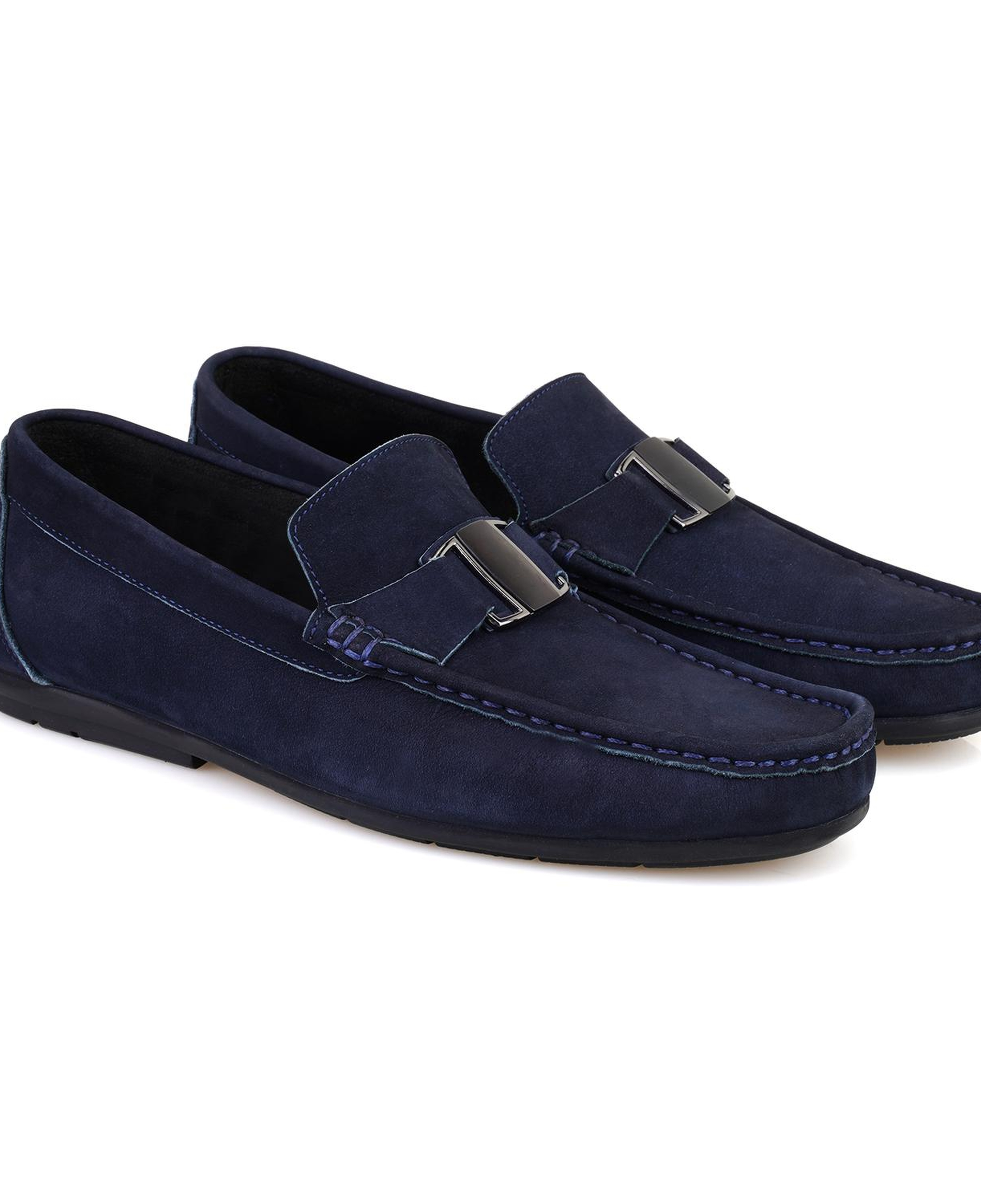 Craig Lacivert Erkek Süet Deri Loafer