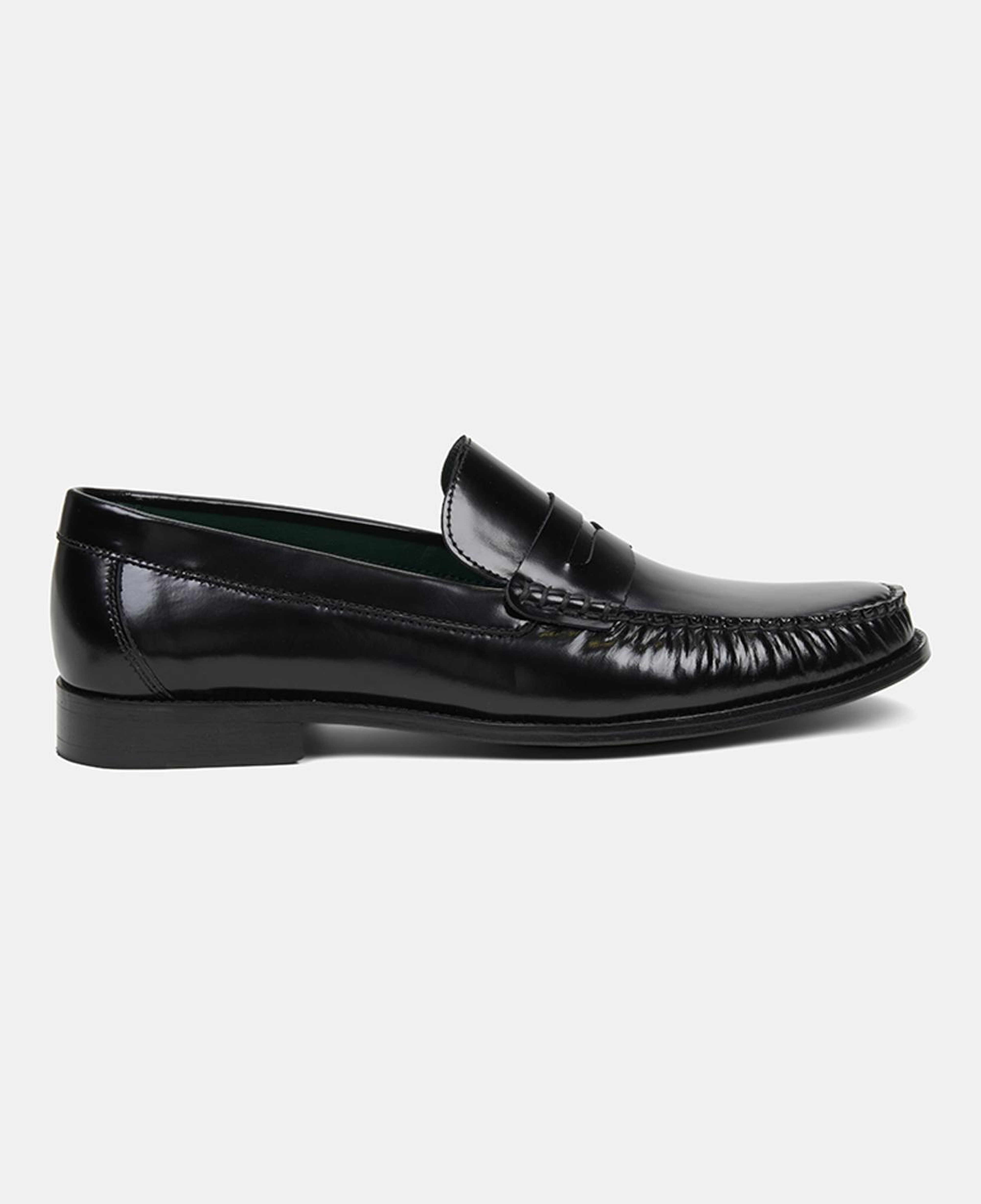 Erkek Siyah Klasik Deri Loafer