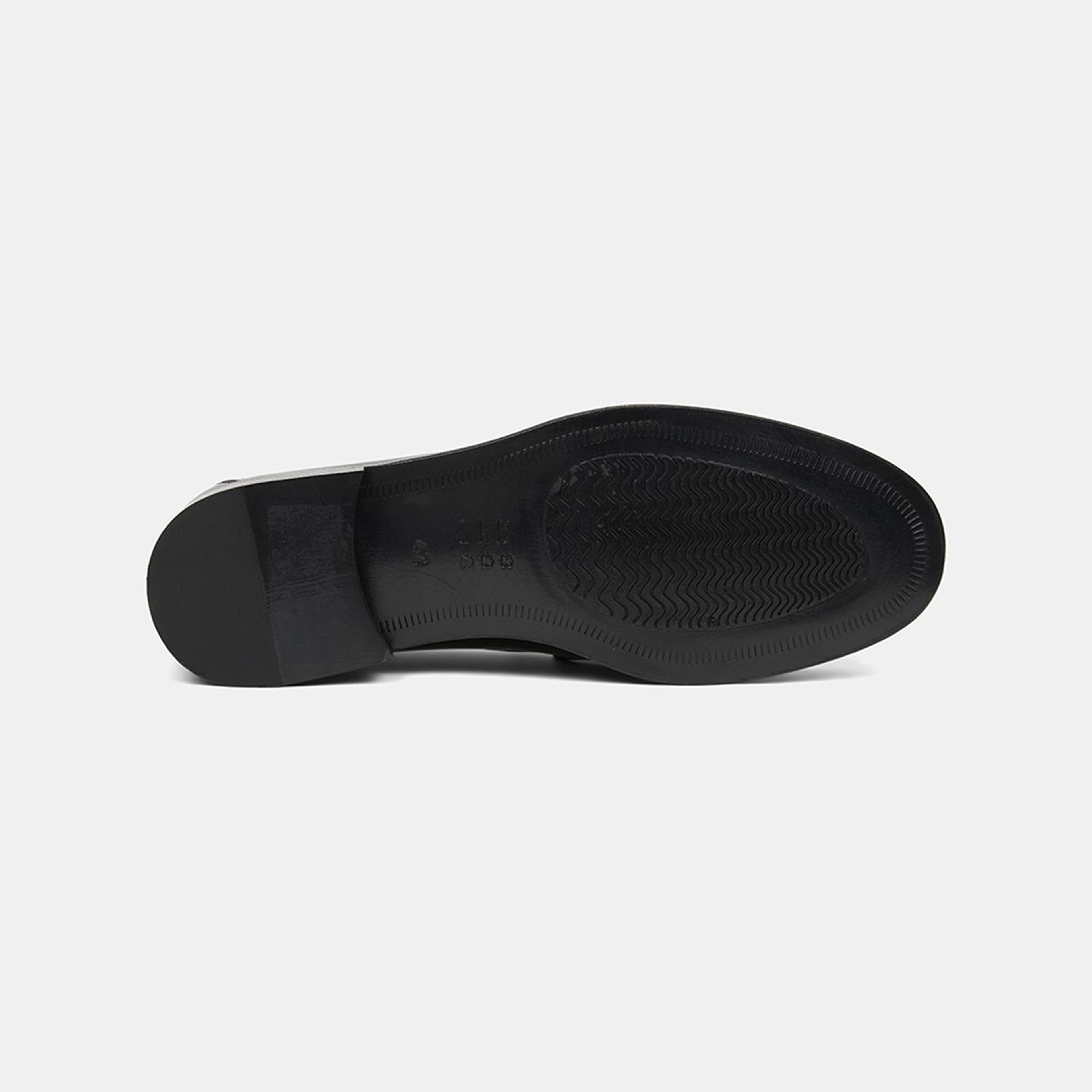 Erkek Siyah Klasik Deri Loafer