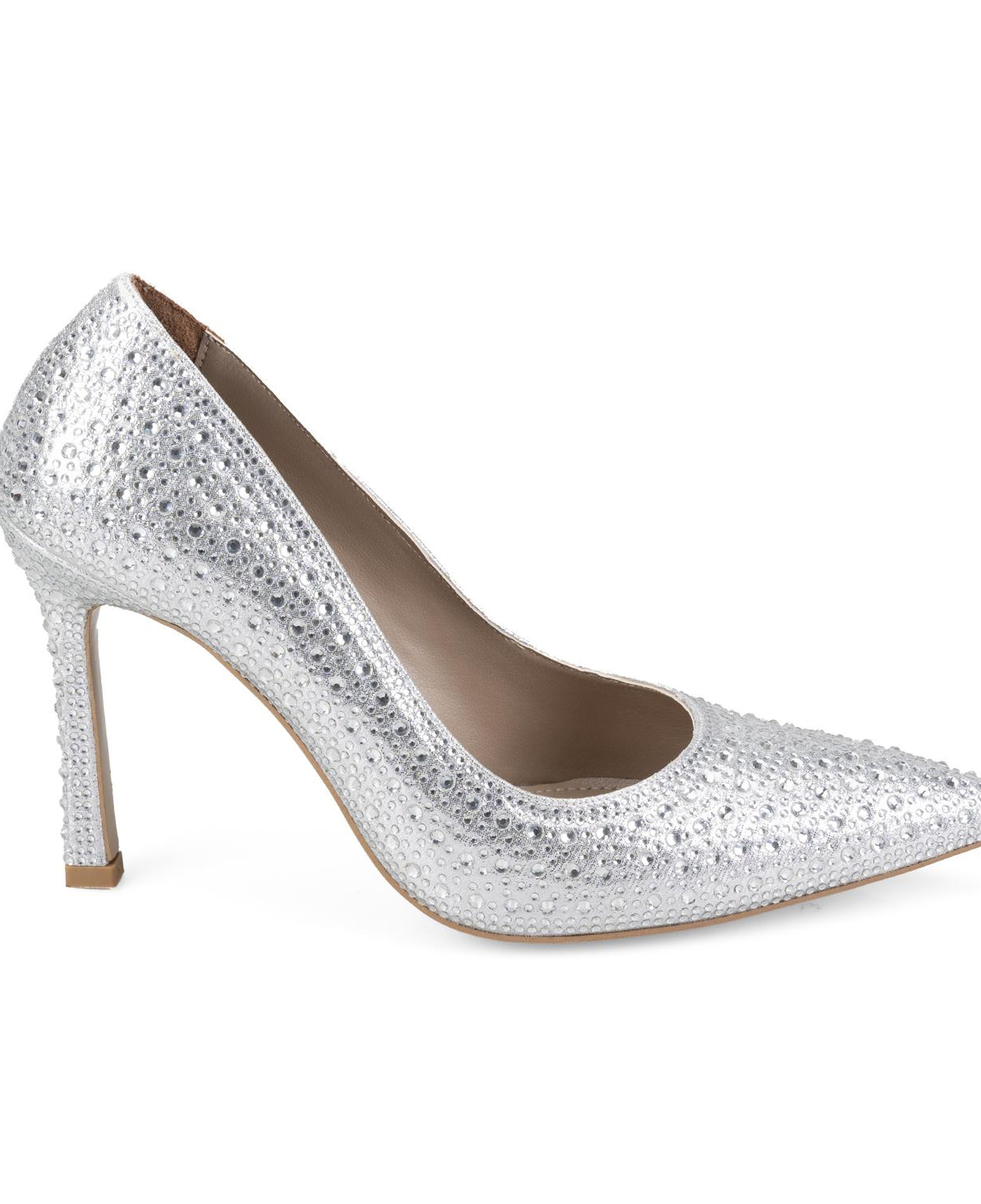 Kadın Gümüş Klasik Topuklu Ayakkabı