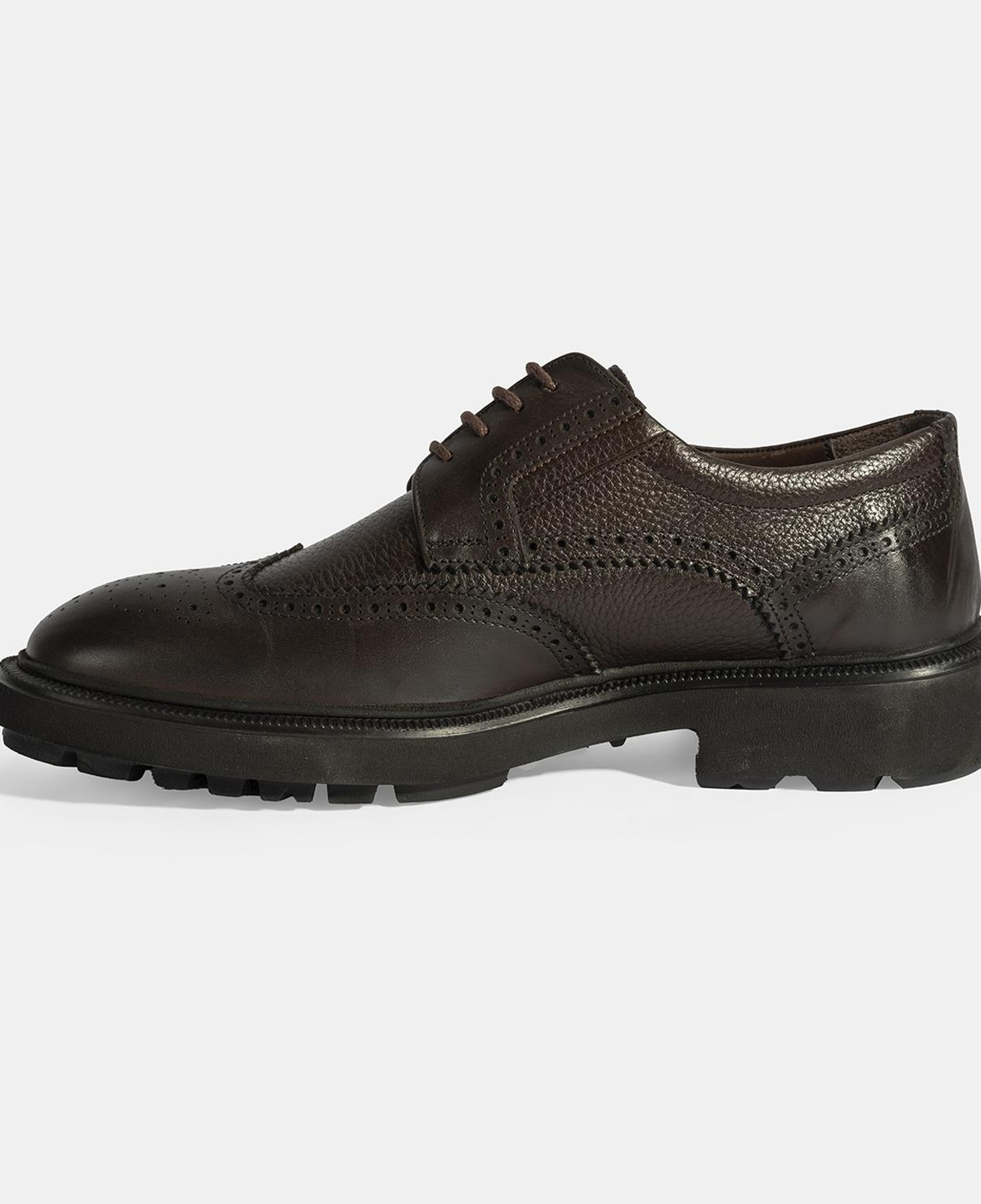 Erkek Kahve Bağcıklı Klasik Ayakkabı