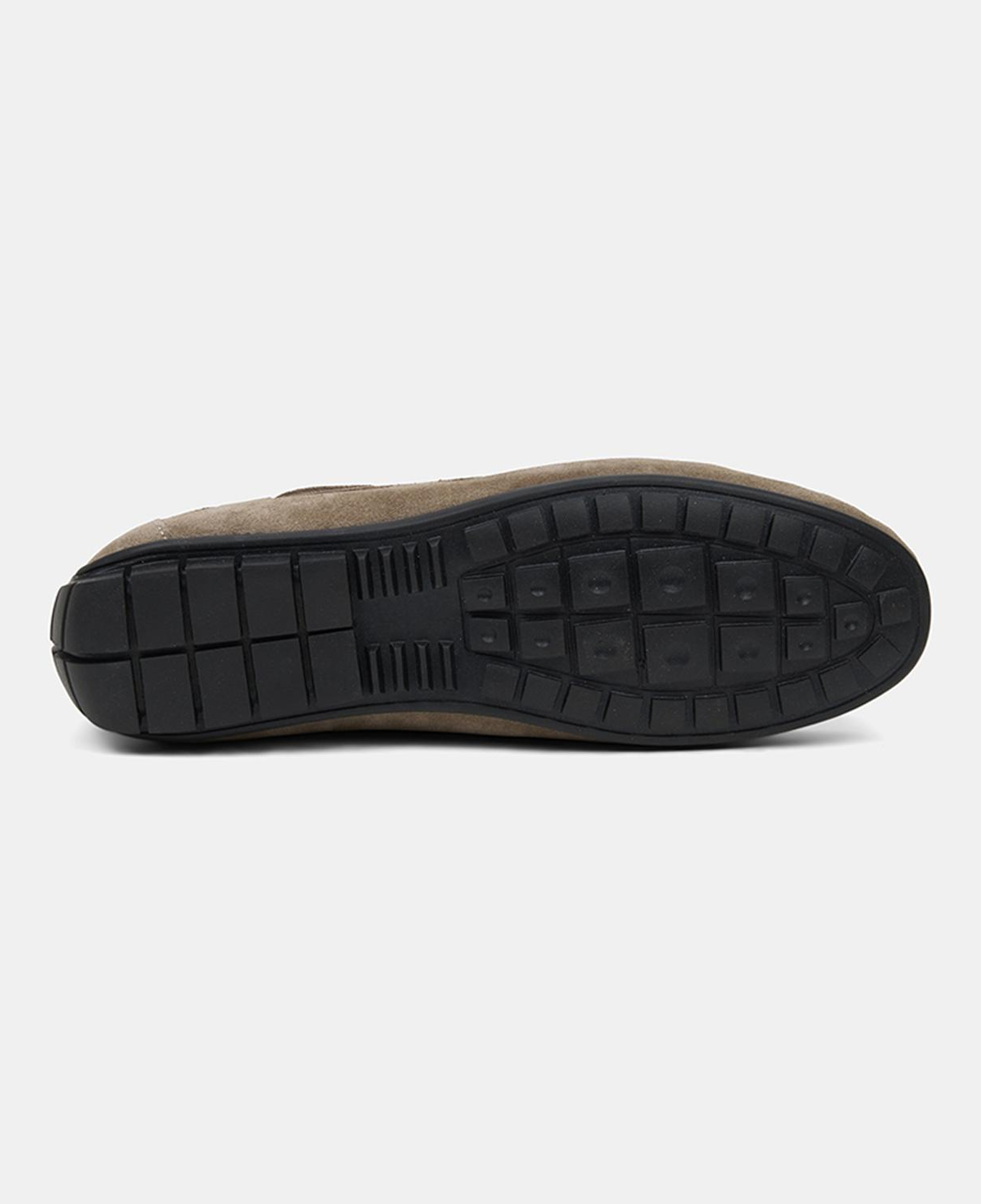 Erkek Bej Bağcık Detaylı Süet Loafer
