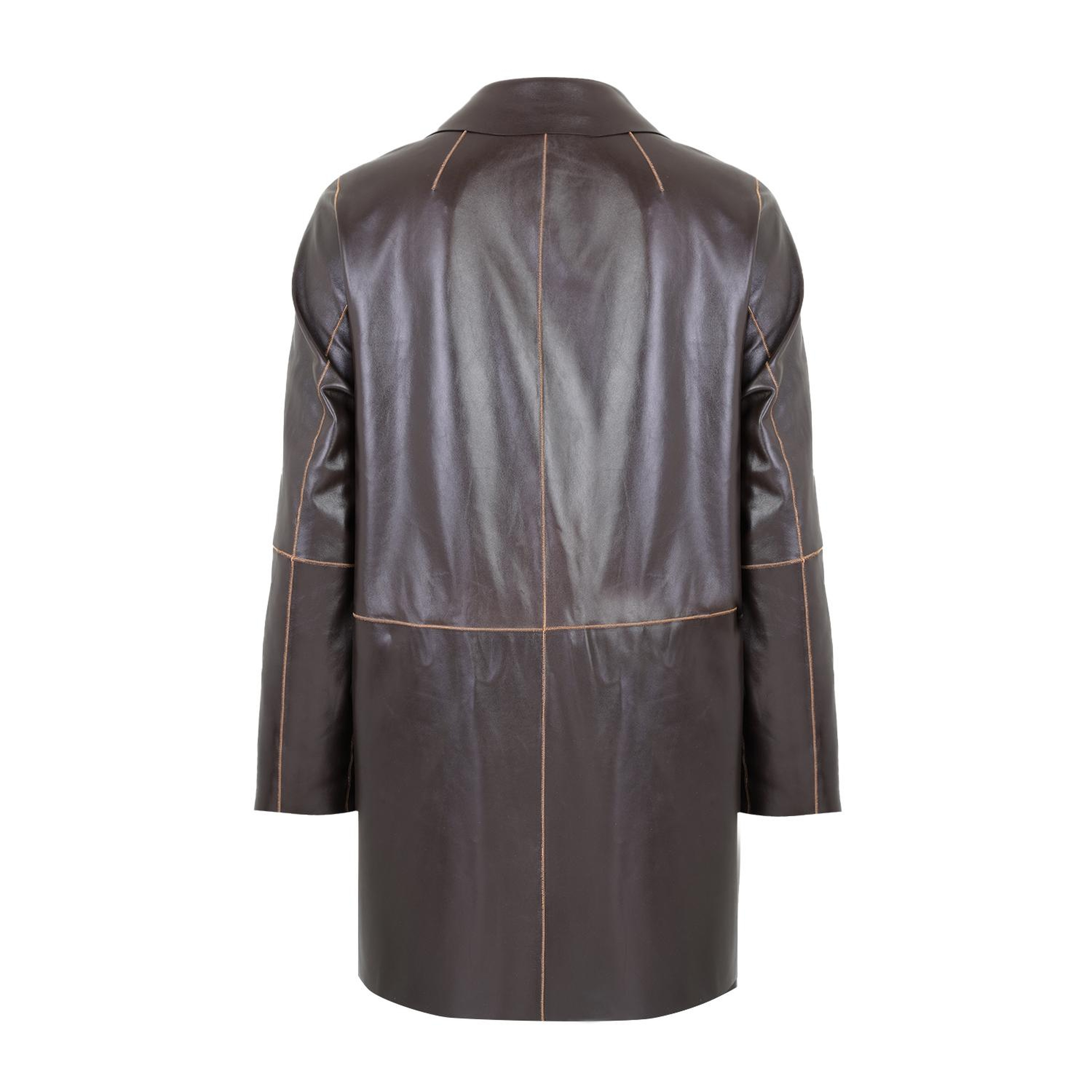 Bena Konyak Kadın Çift Taraflı Süet Deri Pardösü