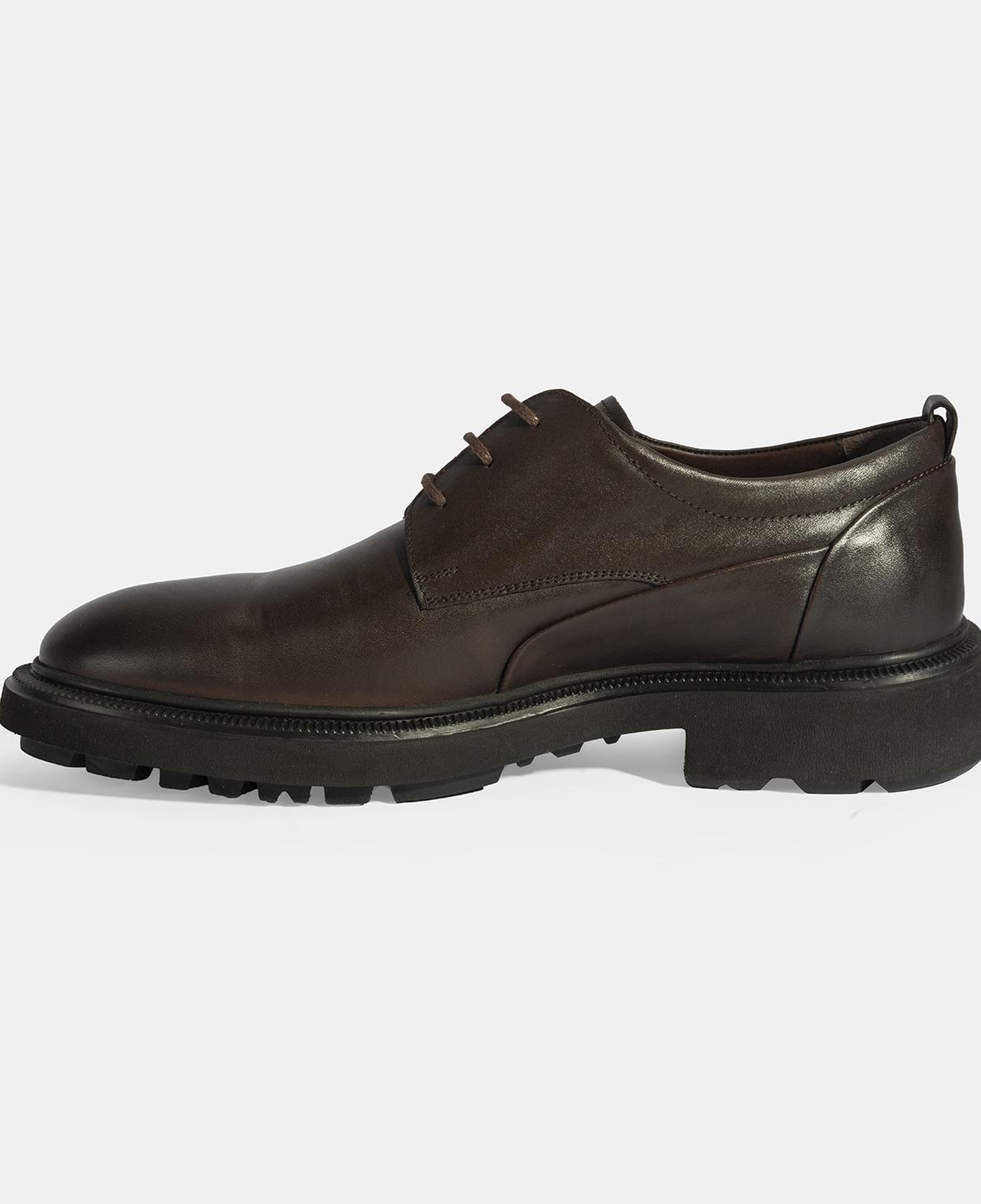 Erkek Kahve Bağcıklı Klasik Ayakkabı