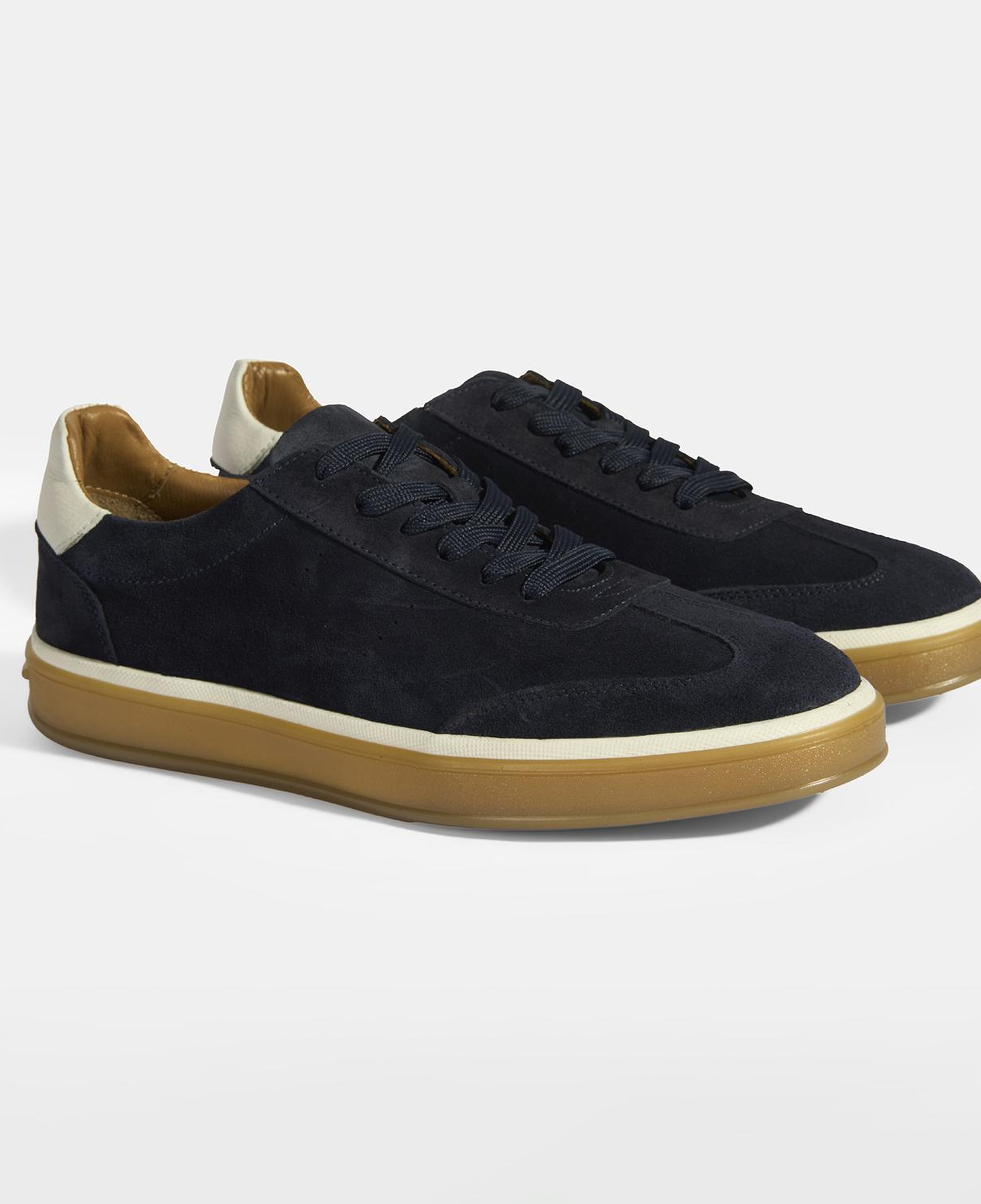 Lianra Lacivert Erkek Süet Bağcıklı Günlük Ayakkabı