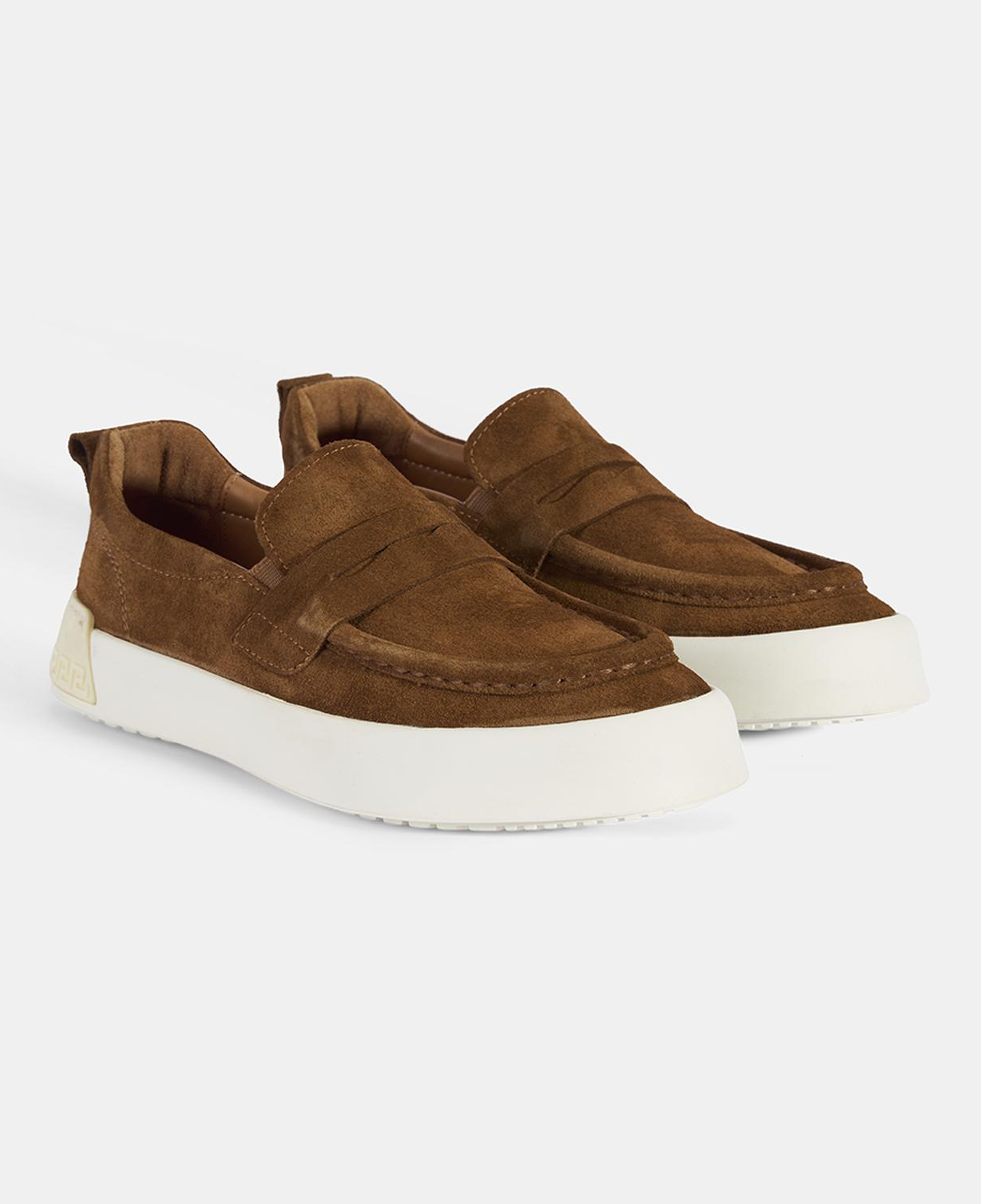 Erkek Taba Süet Deri Loafer