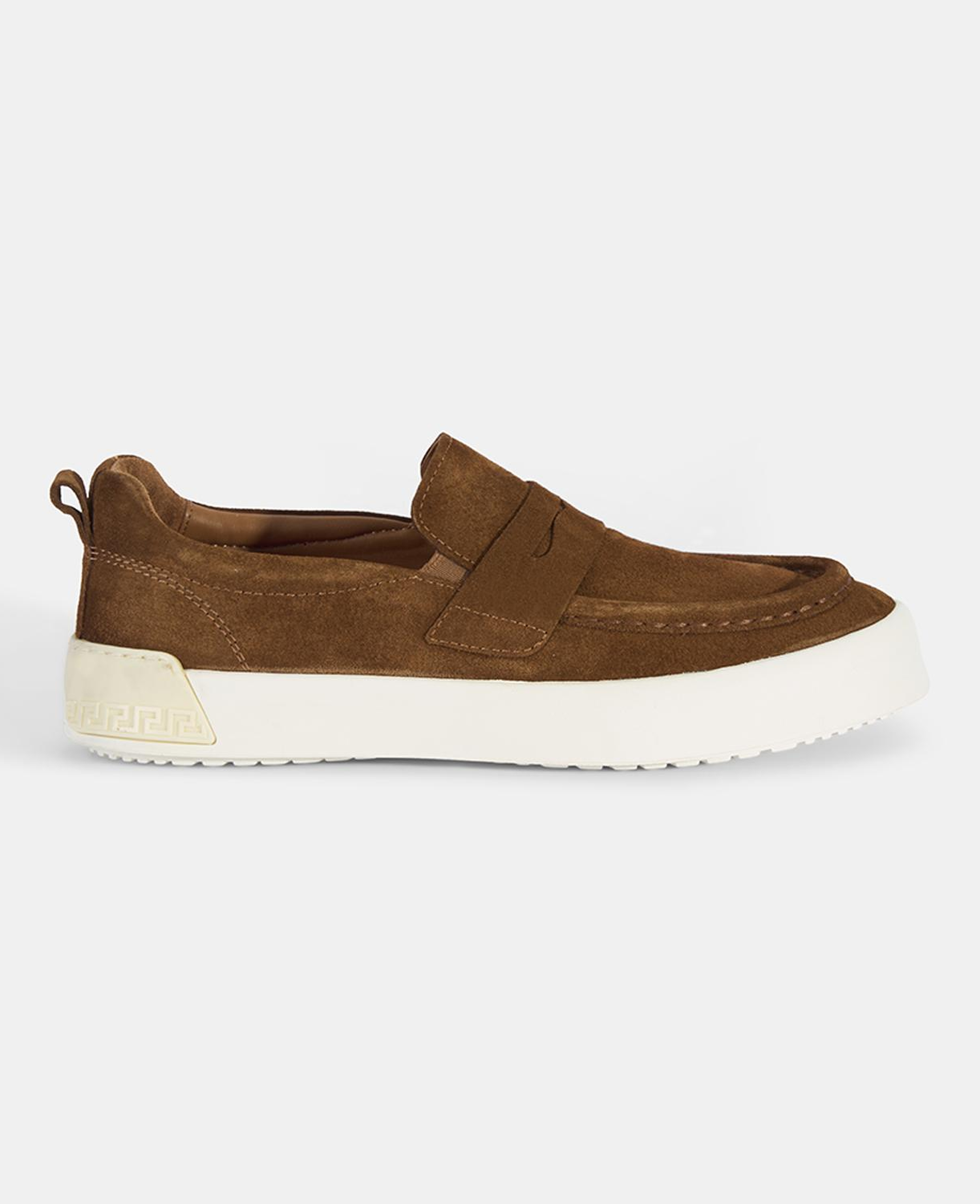 Erkek Taba Süet Deri Loafer