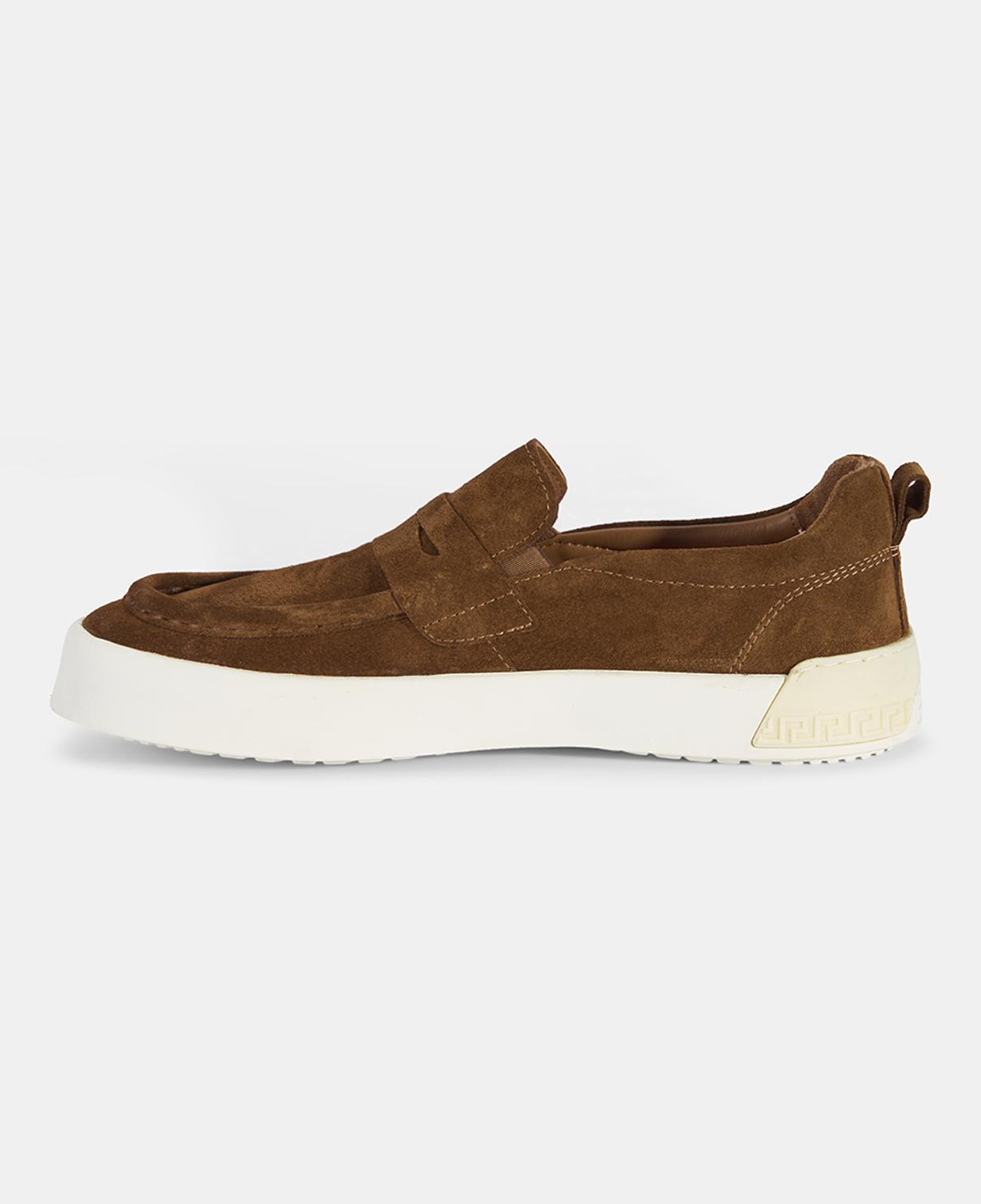 Erkek Taba Süet Deri Loafer