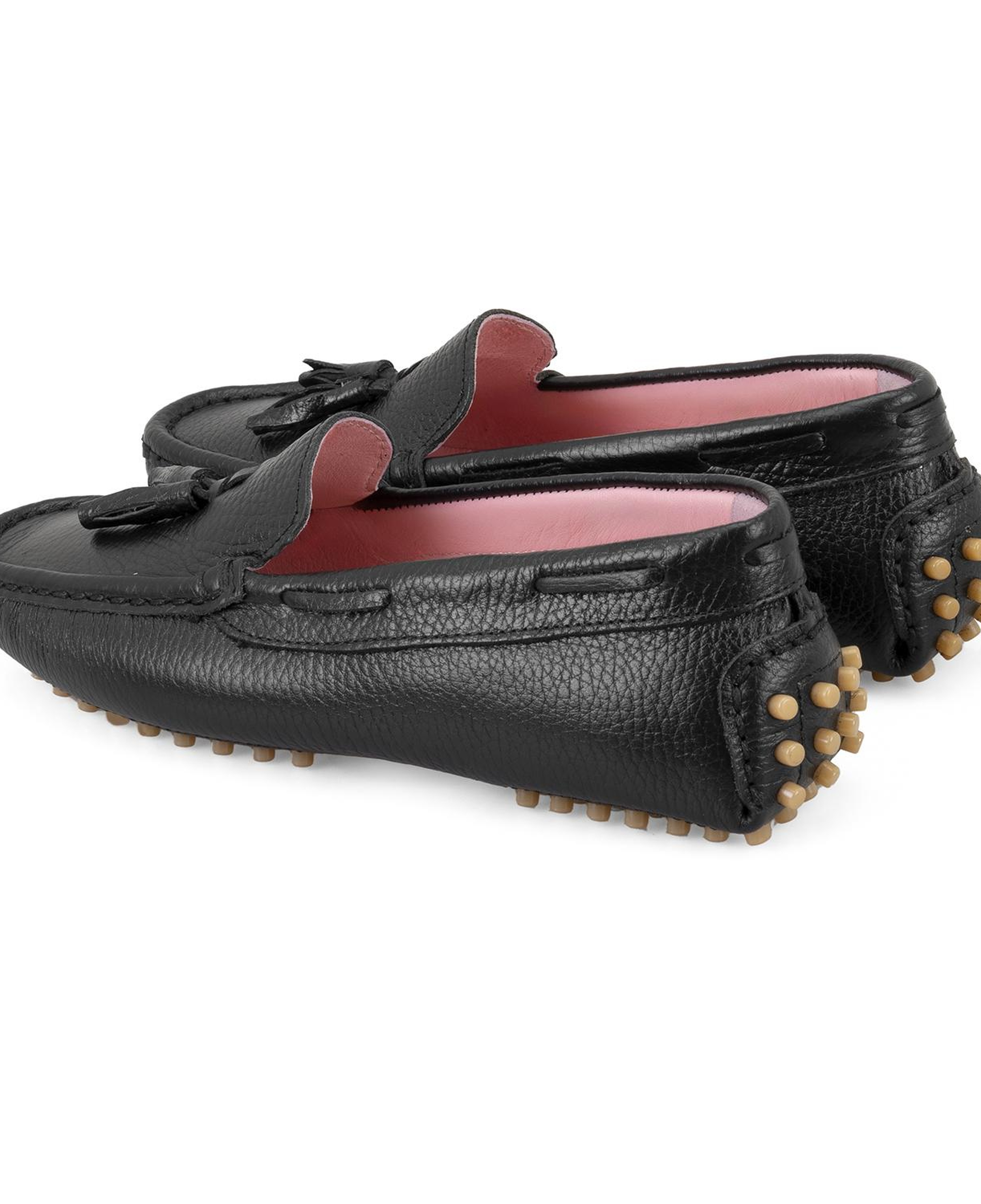 Kadın Siyah Deri Loafer