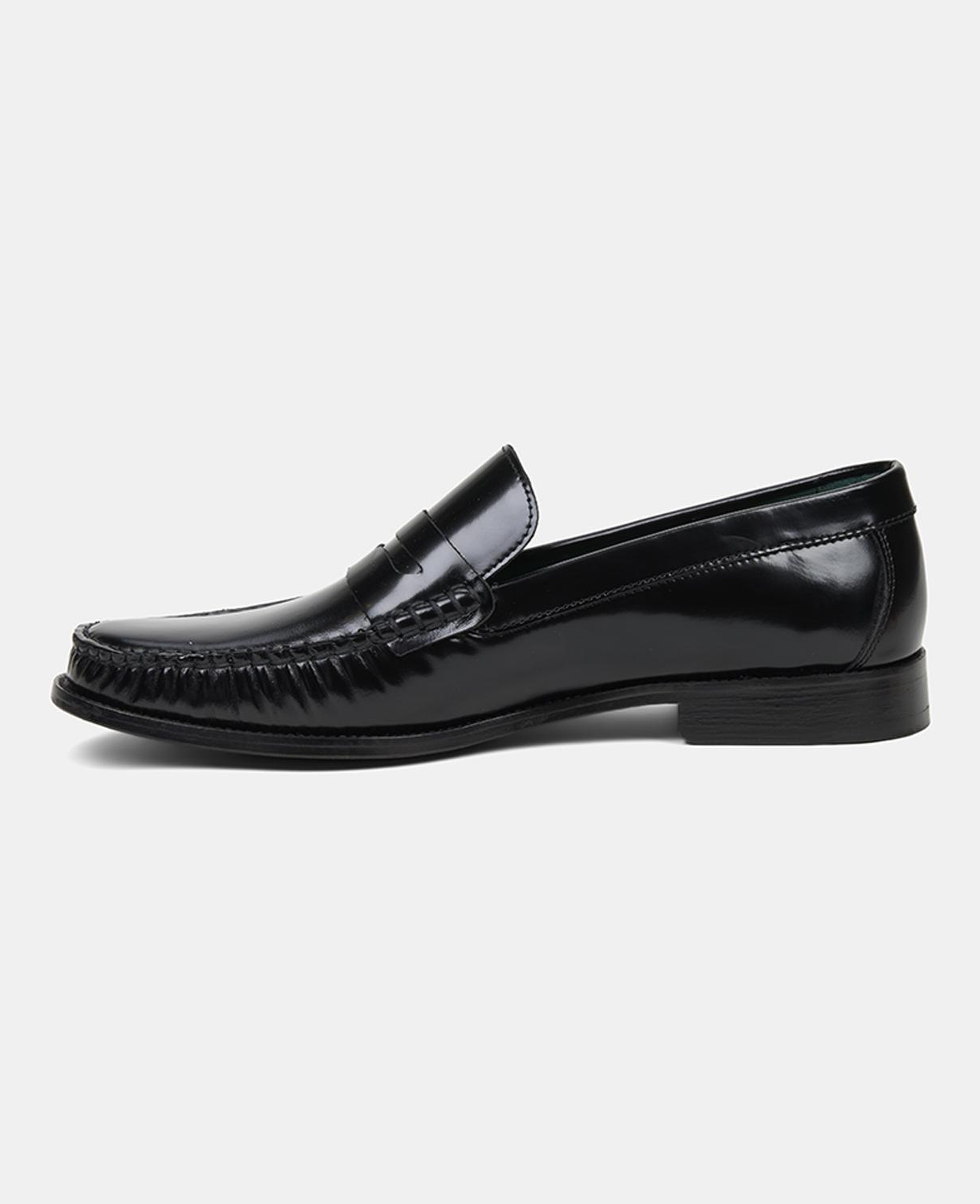 Erkek Siyah Klasik Deri Loafer