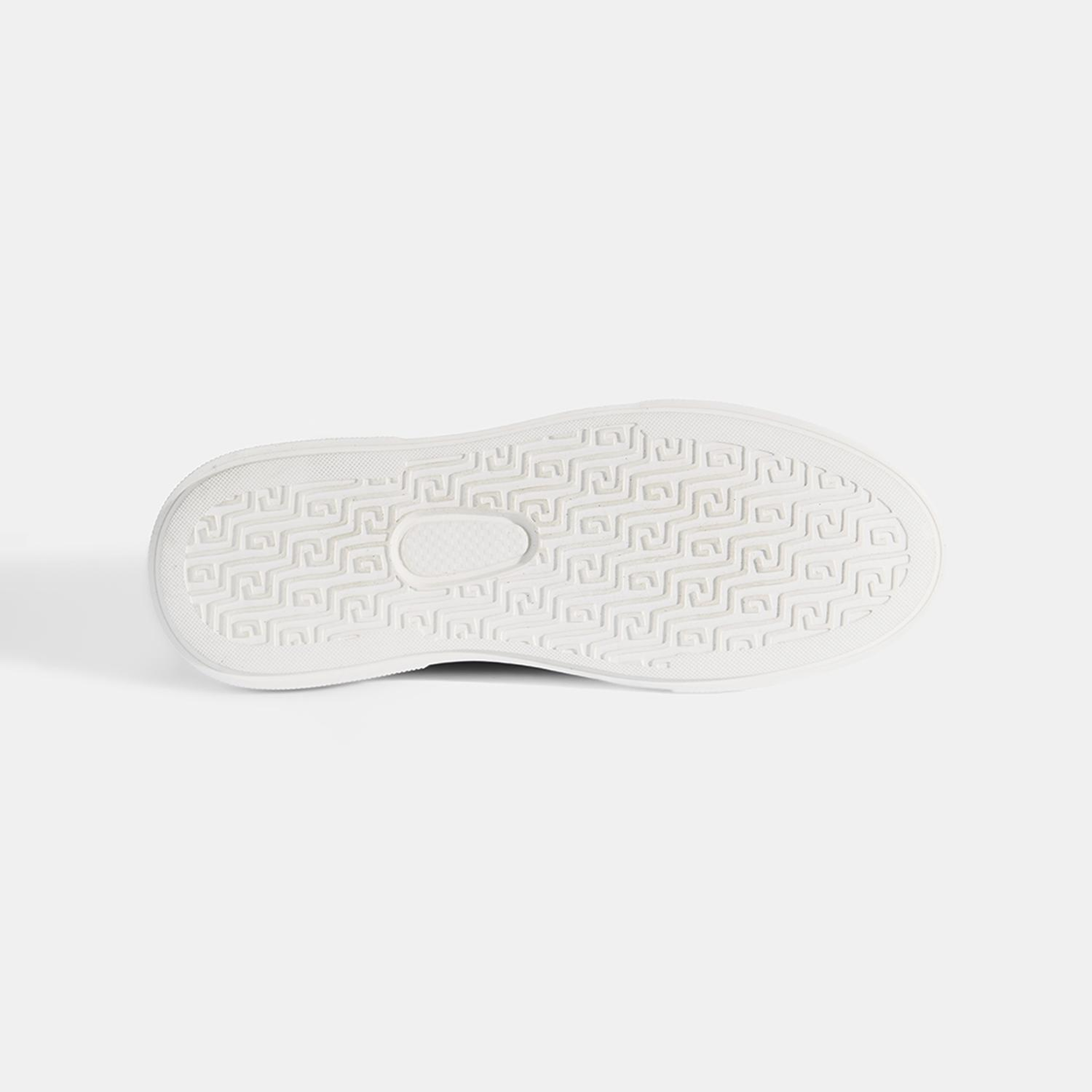 Erkek Kahve Kalın Beyaz Tabanlı Süet Loafer