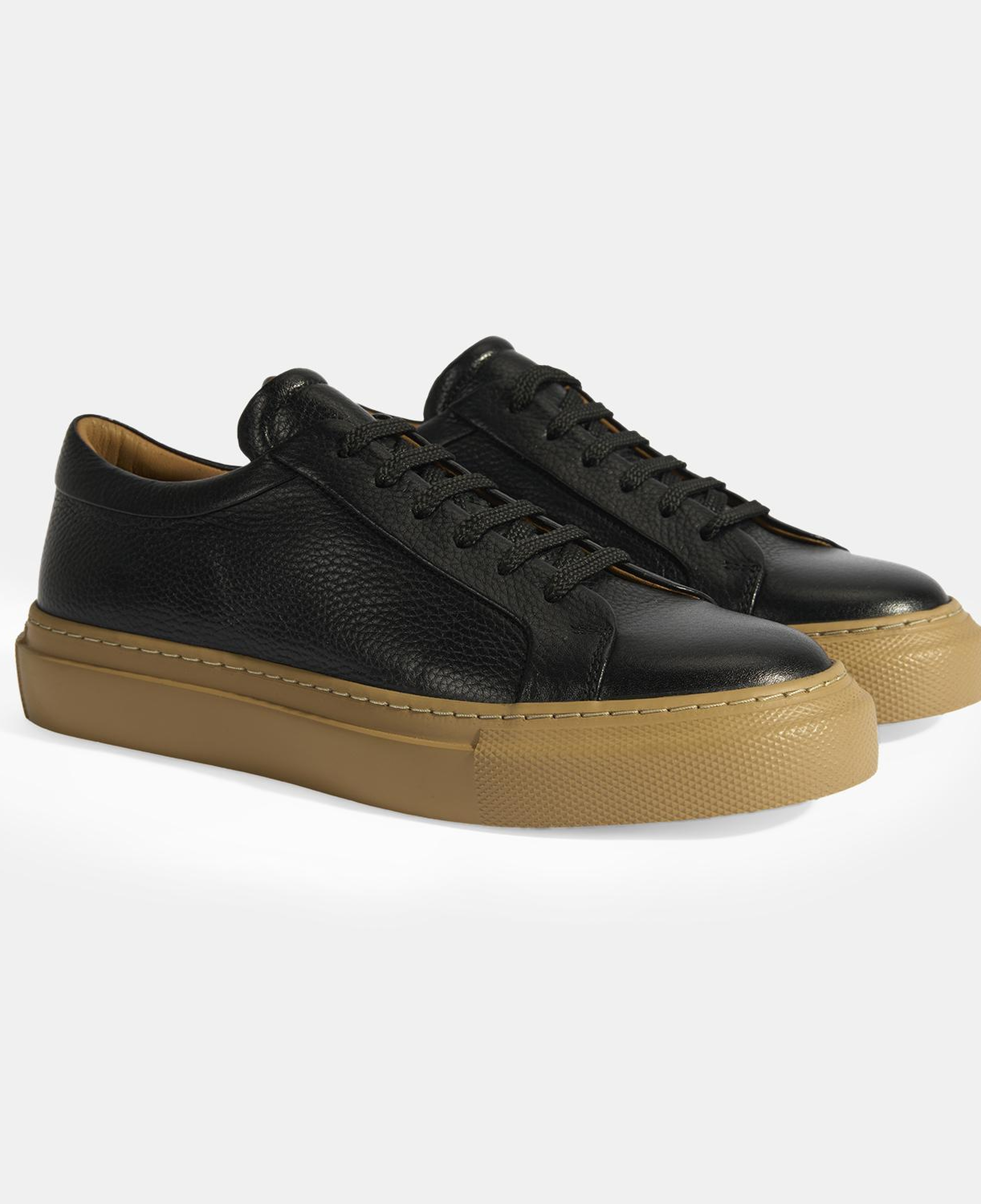 Eliseo Siyah Erkek Deri Bağcıklı Günlük Ayakkabı