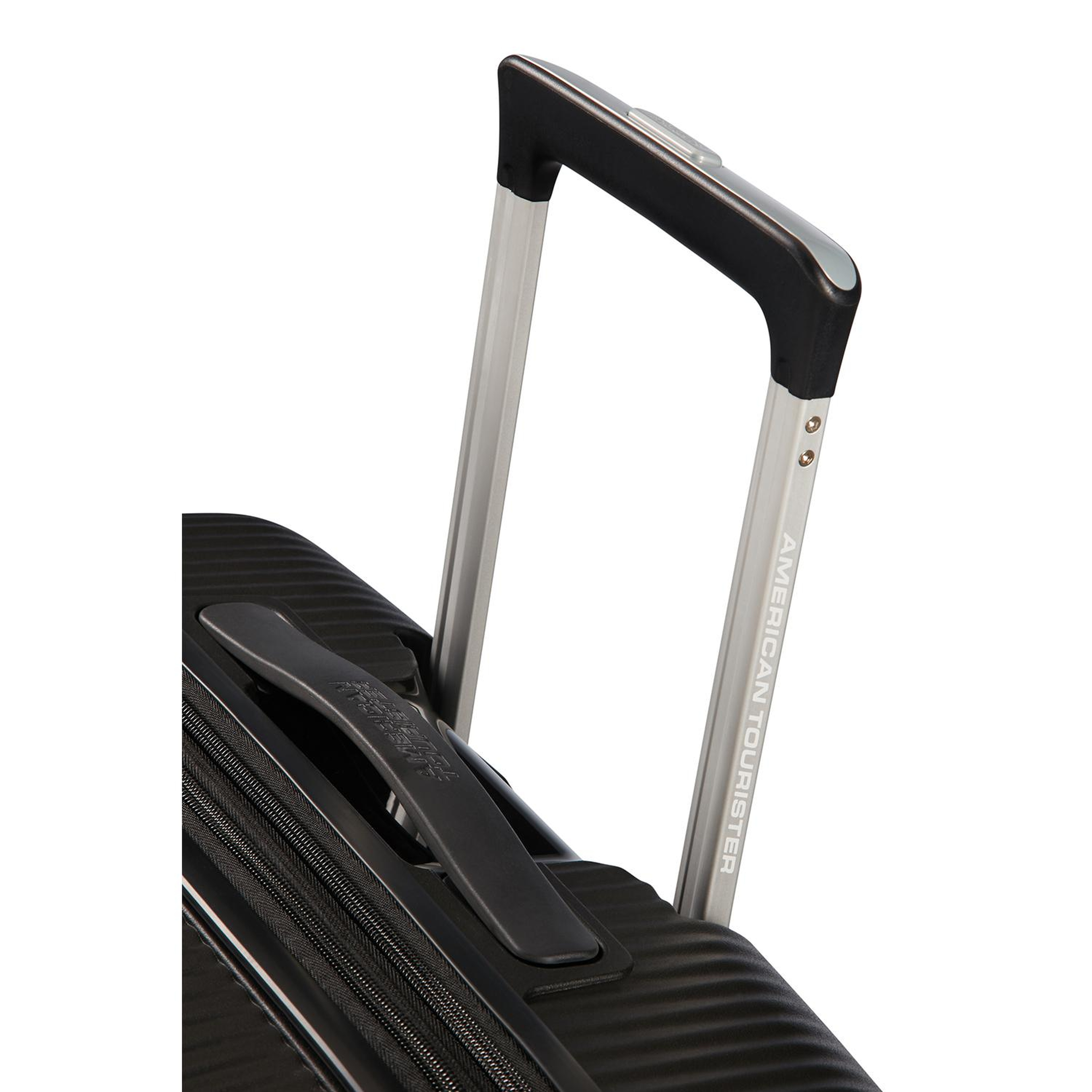 American Tourister Siyah Soundbox - Körüklü 55/20 Kabin Boy Sert Valiz