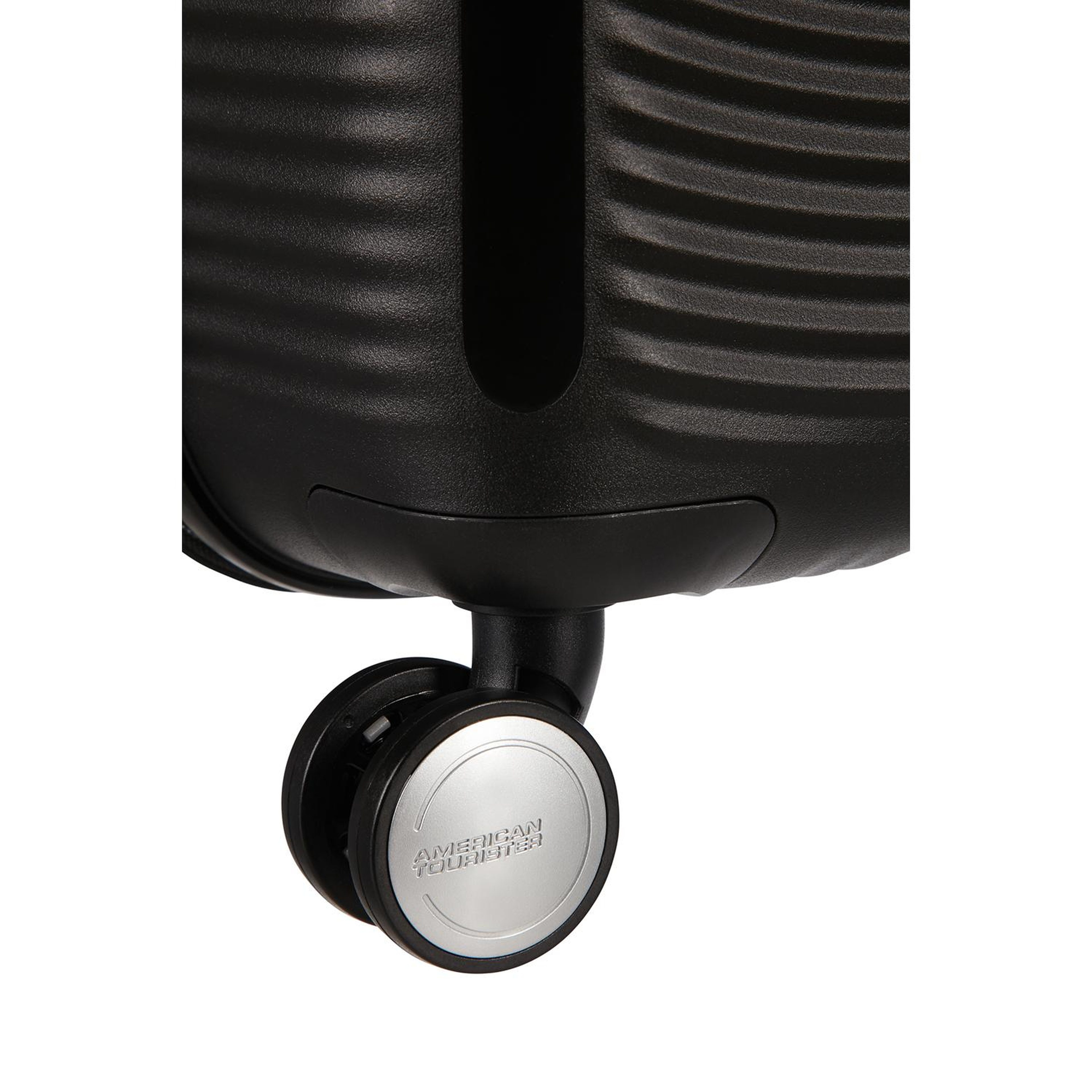 American Tourister Siyah Soundbox - Körüklü 55/20 Kabin Boy Sert Valiz