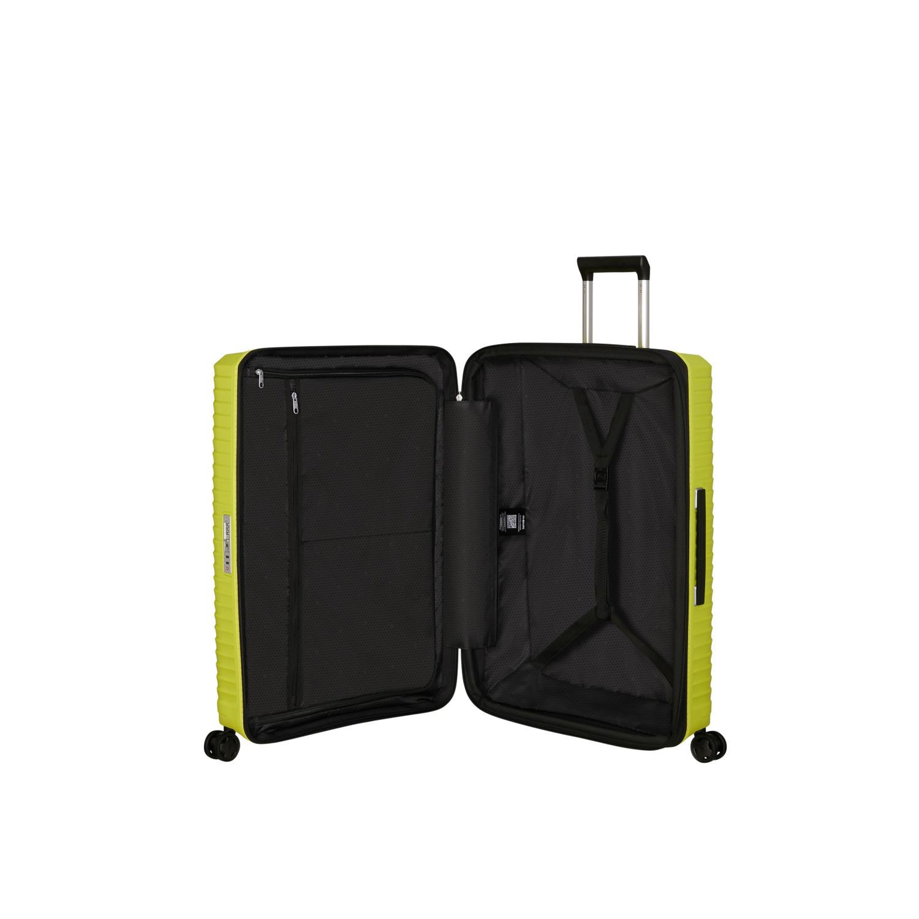 Samsonite Sarı Spinner Upscape Körüklü 75/28 Büyük Boy Valiz