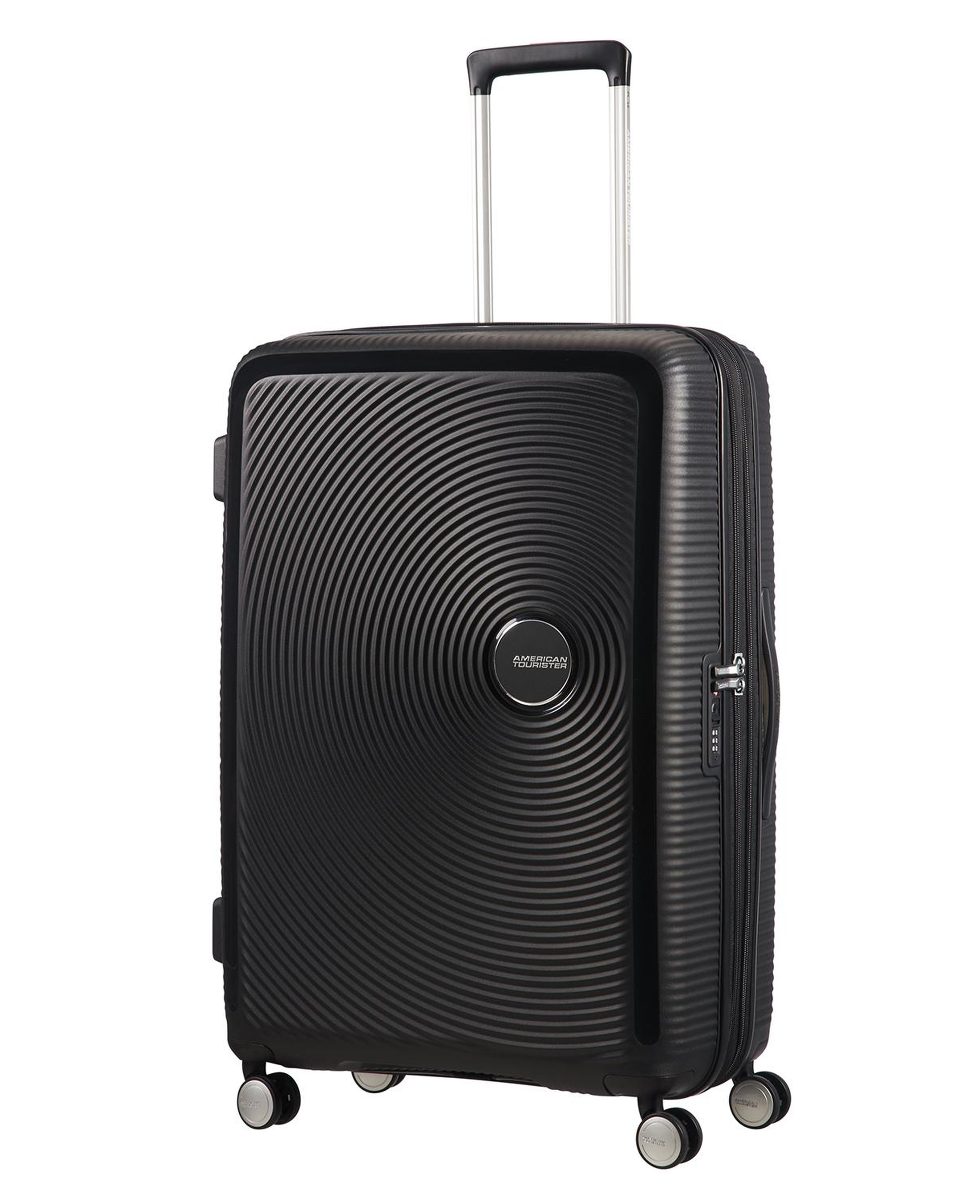 American Tourister Siyah Soundbox - Körüklü 77 cm Büyük Sert Valiz