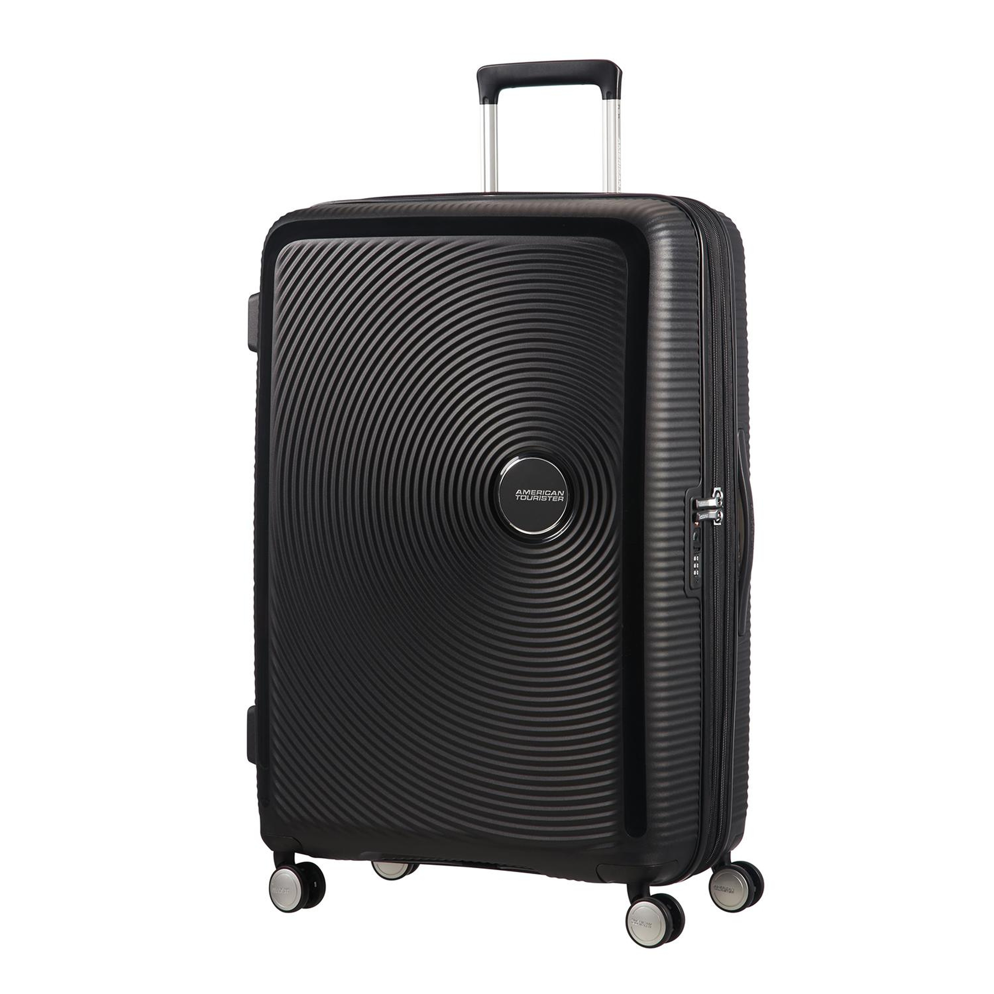 American Tourister Siyah Soundbox - Körüklü 77 cm Büyük Sert Valiz
