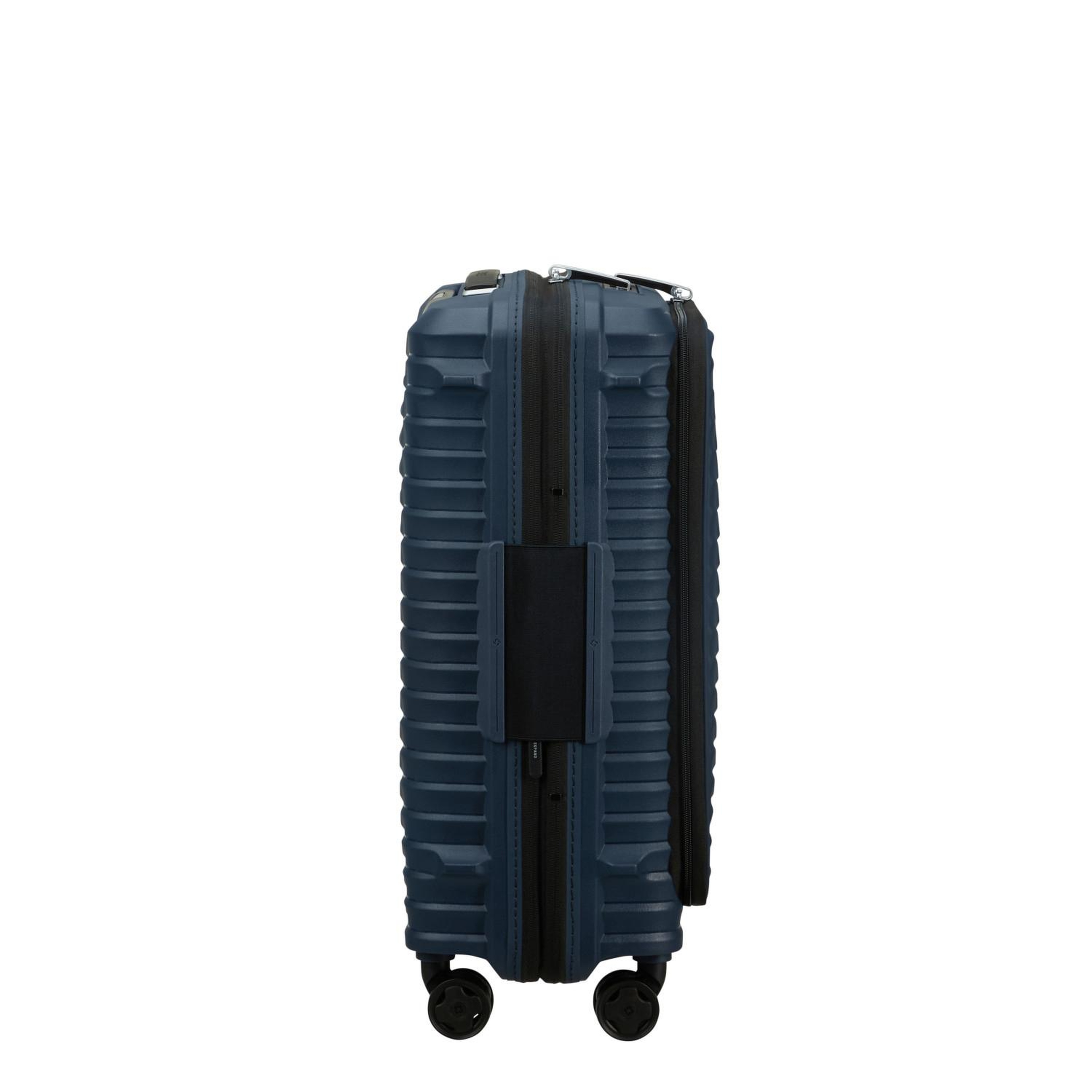 Samsonite Lacivert Upscape Körüklü - Kabin Boy Valiz