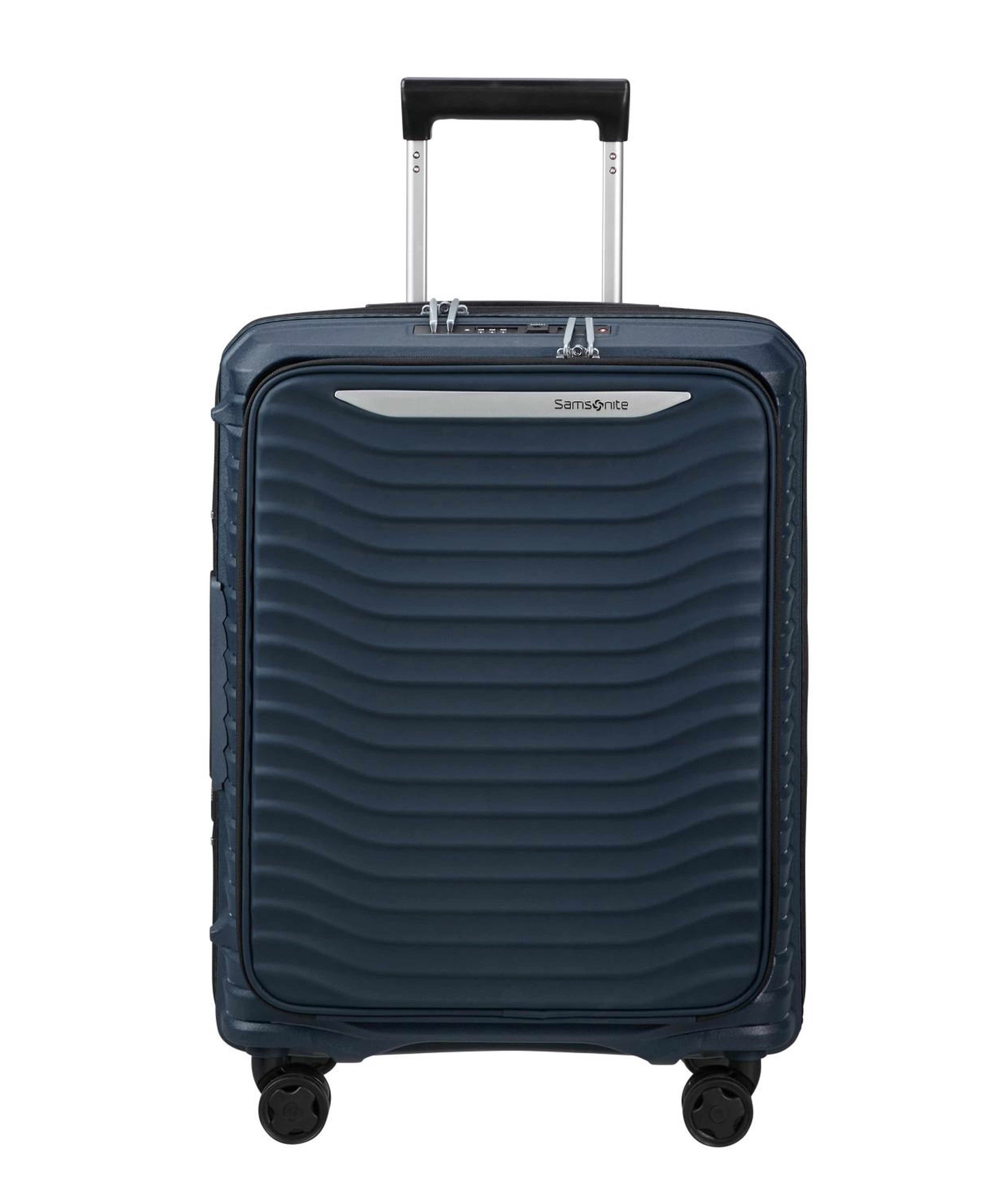 Samsonite Lacivert Upscape Körüklü - Kabin Boy Valiz