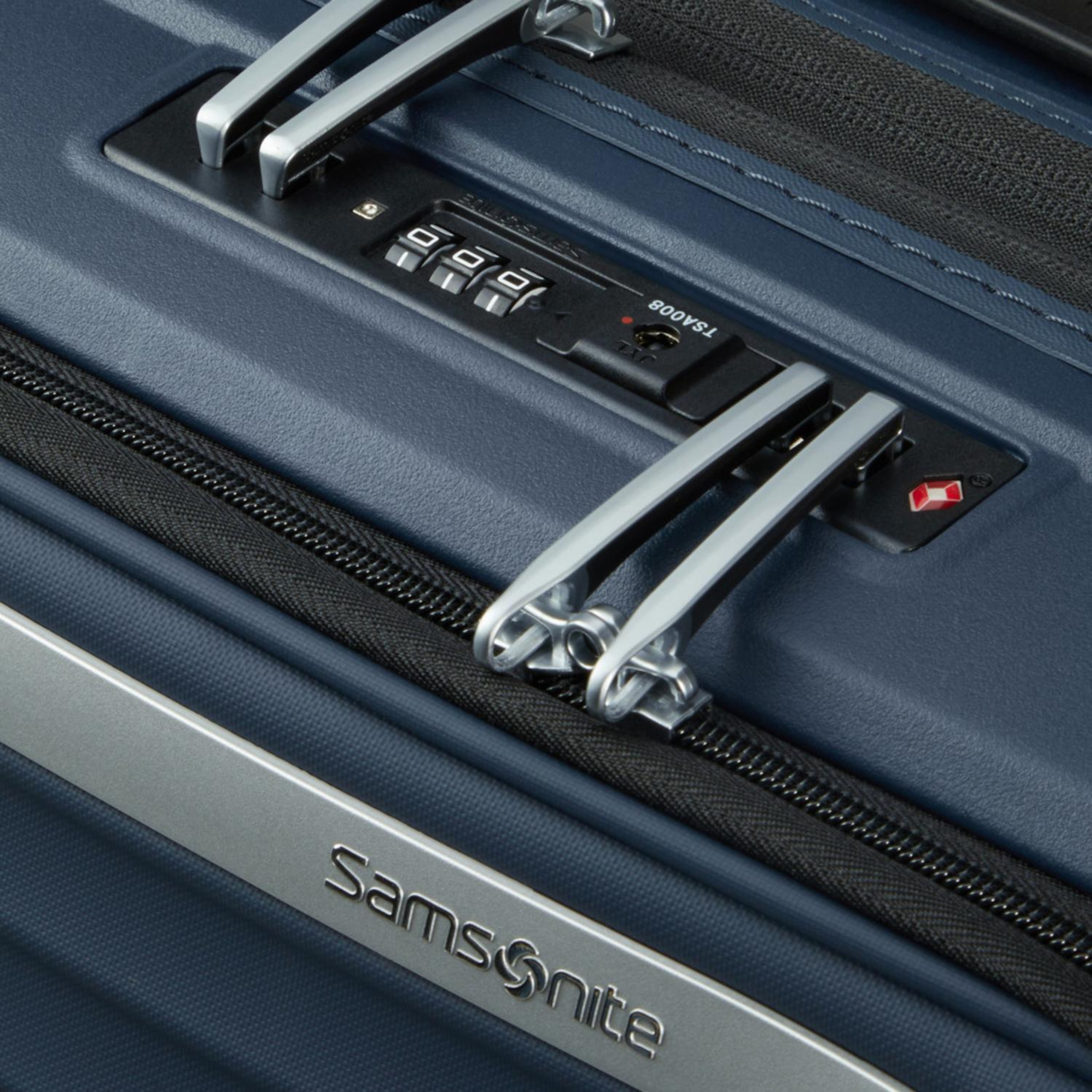 Samsonite Lacivert Upscape Körüklü - Kabin Boy Valiz