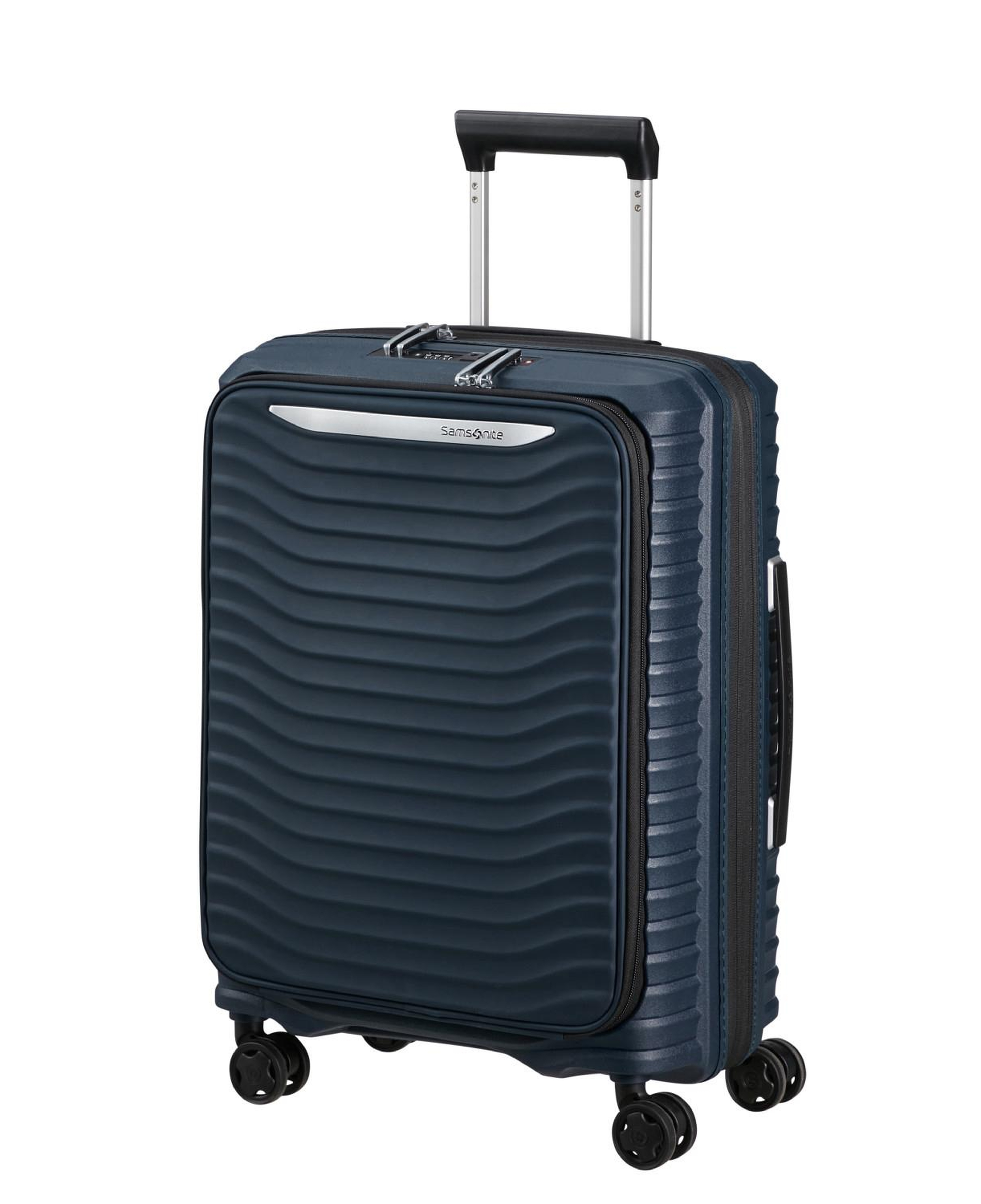 Samsonite Lacivert Upscape Körüklü - Kabin Boy Valiz