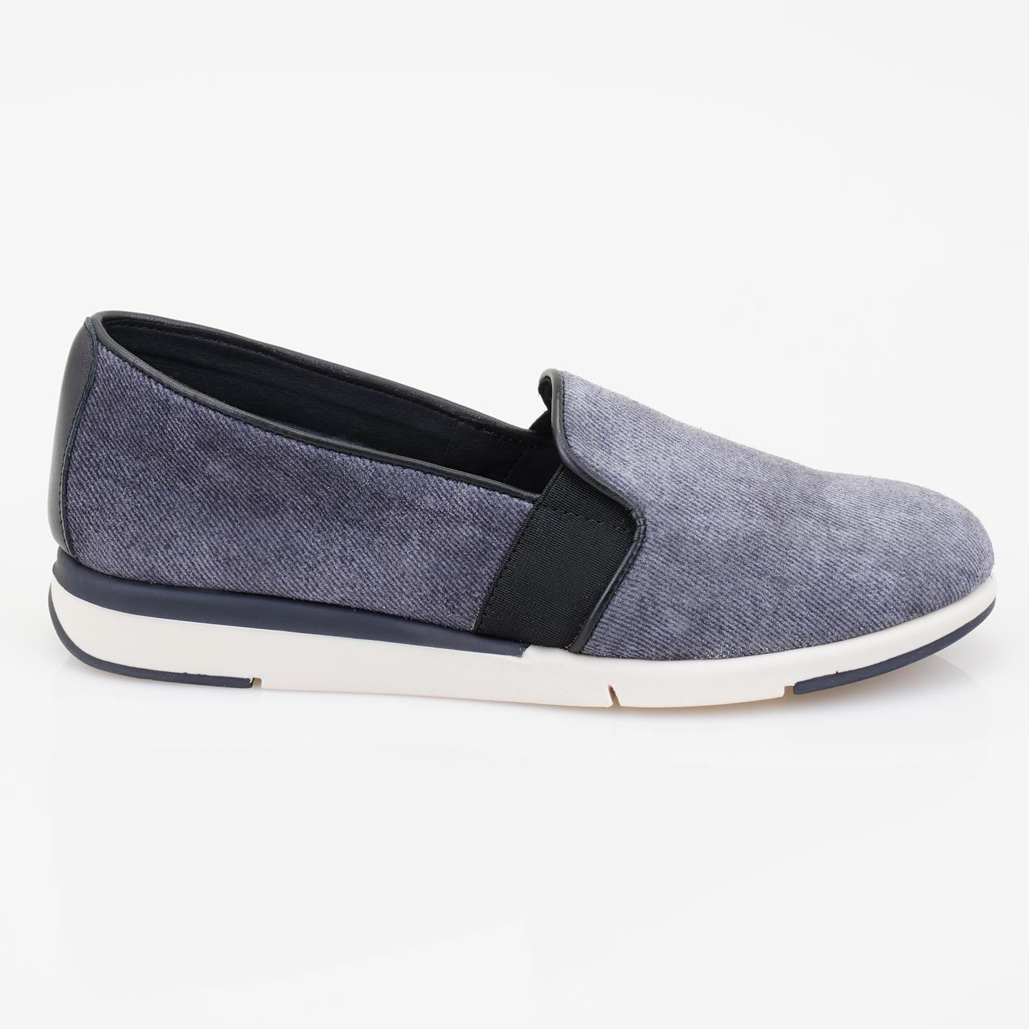 Kadın Siyah DesaComfort Deri Günlük Ayakkabı