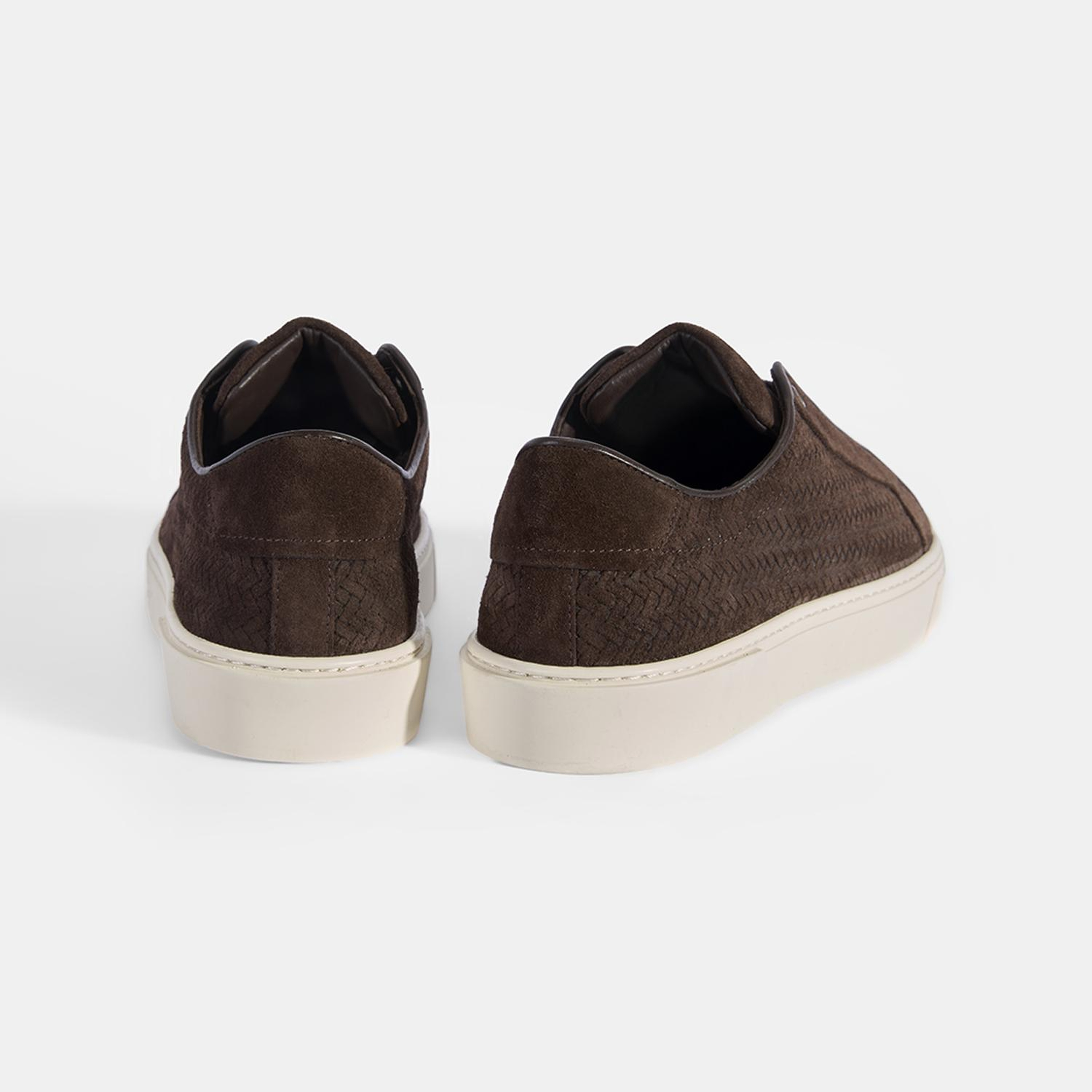 Erkek Kahve İçten Bağcık Detaylı Süet Spor Ayakkabı