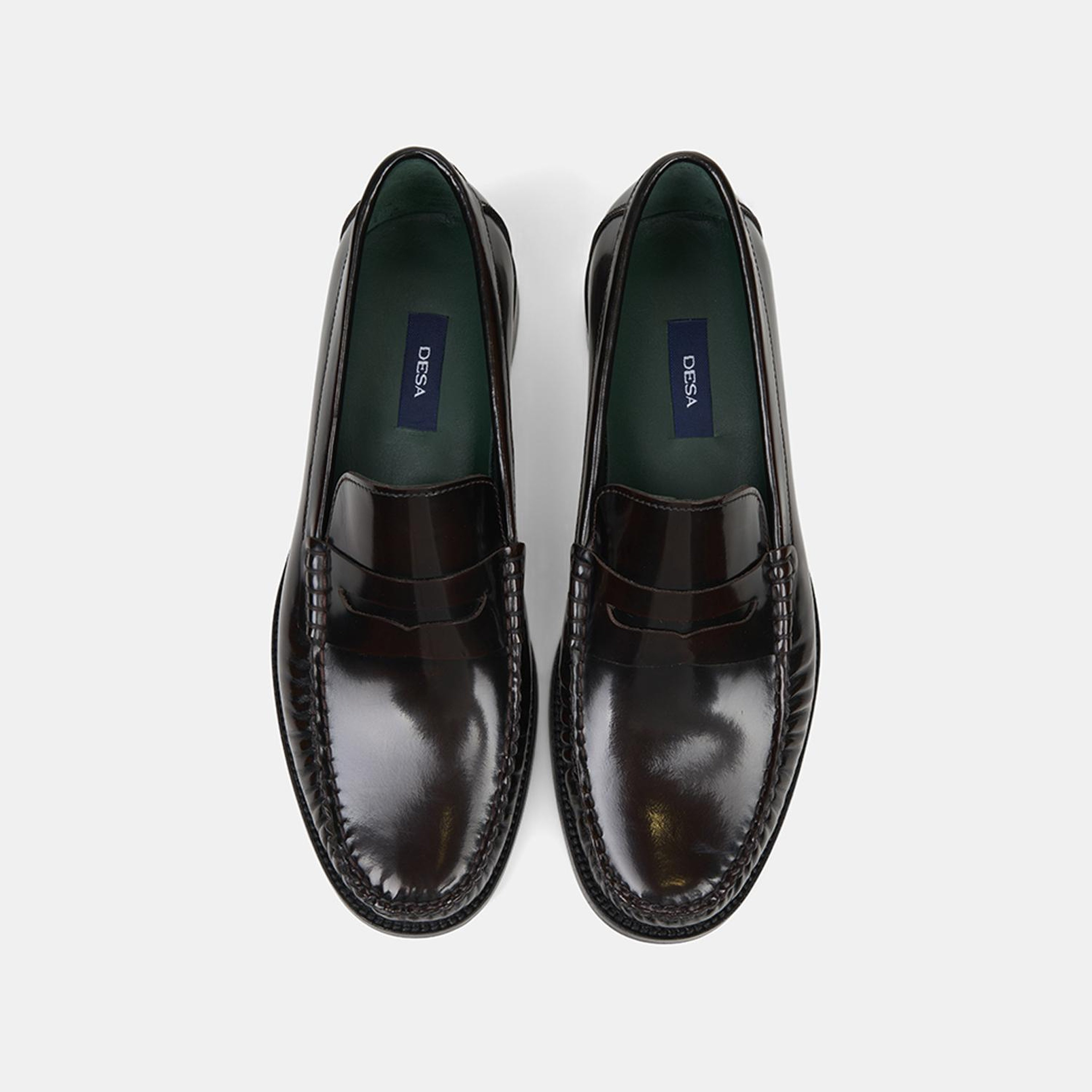 Erkek Bordo Klasik Deri Loafer