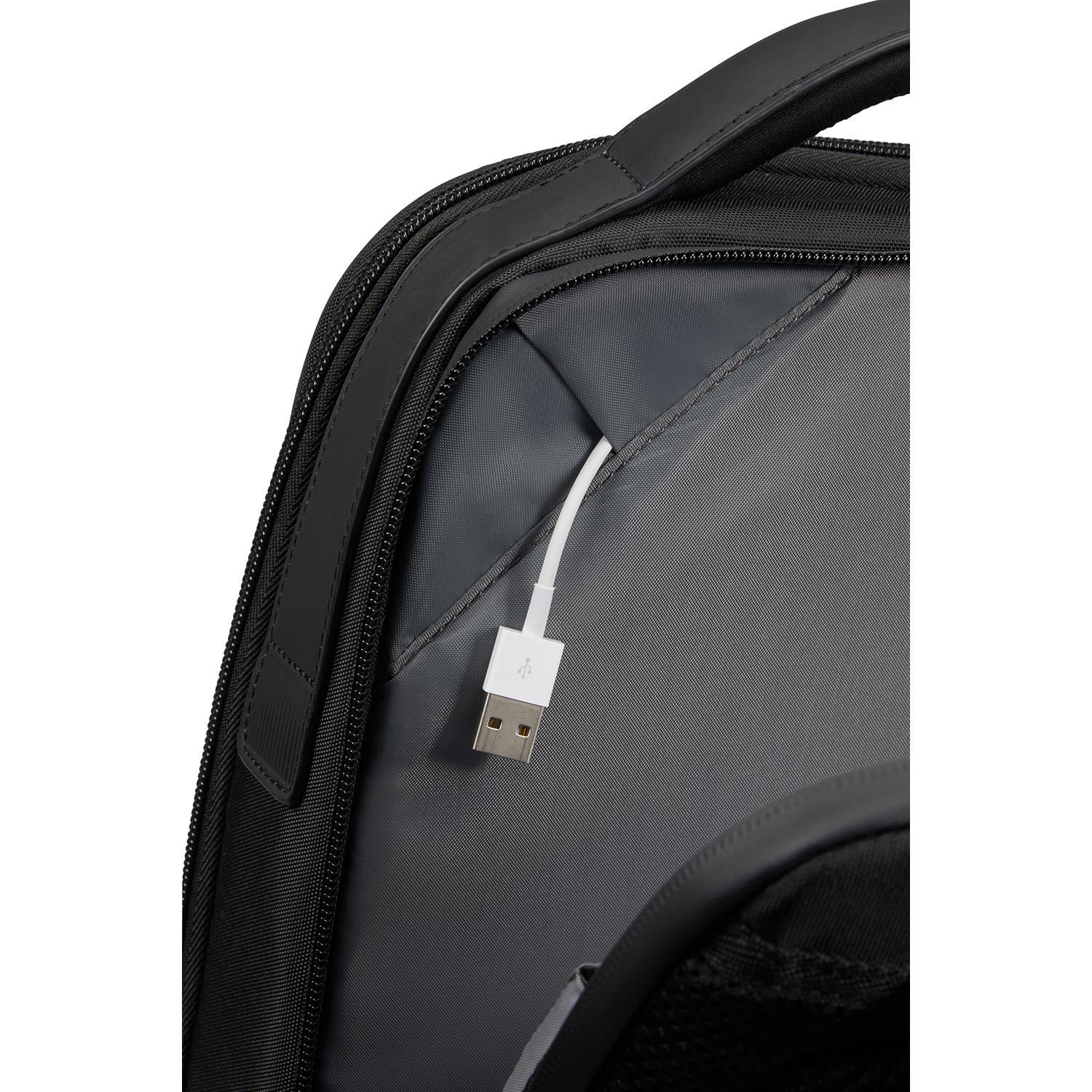 Samsonite Siyah Litepoint - Laptop Sırt Çantası 14.1"