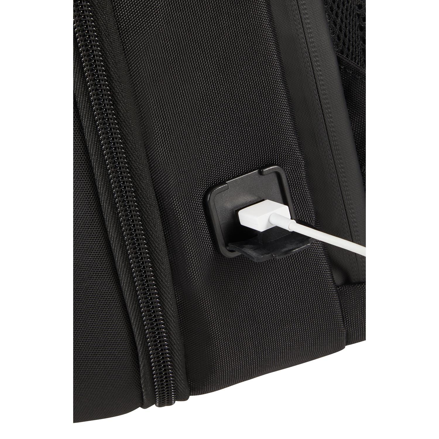 Samsonite Siyah Litepoint - Laptop Sırt Çantası 14.1"