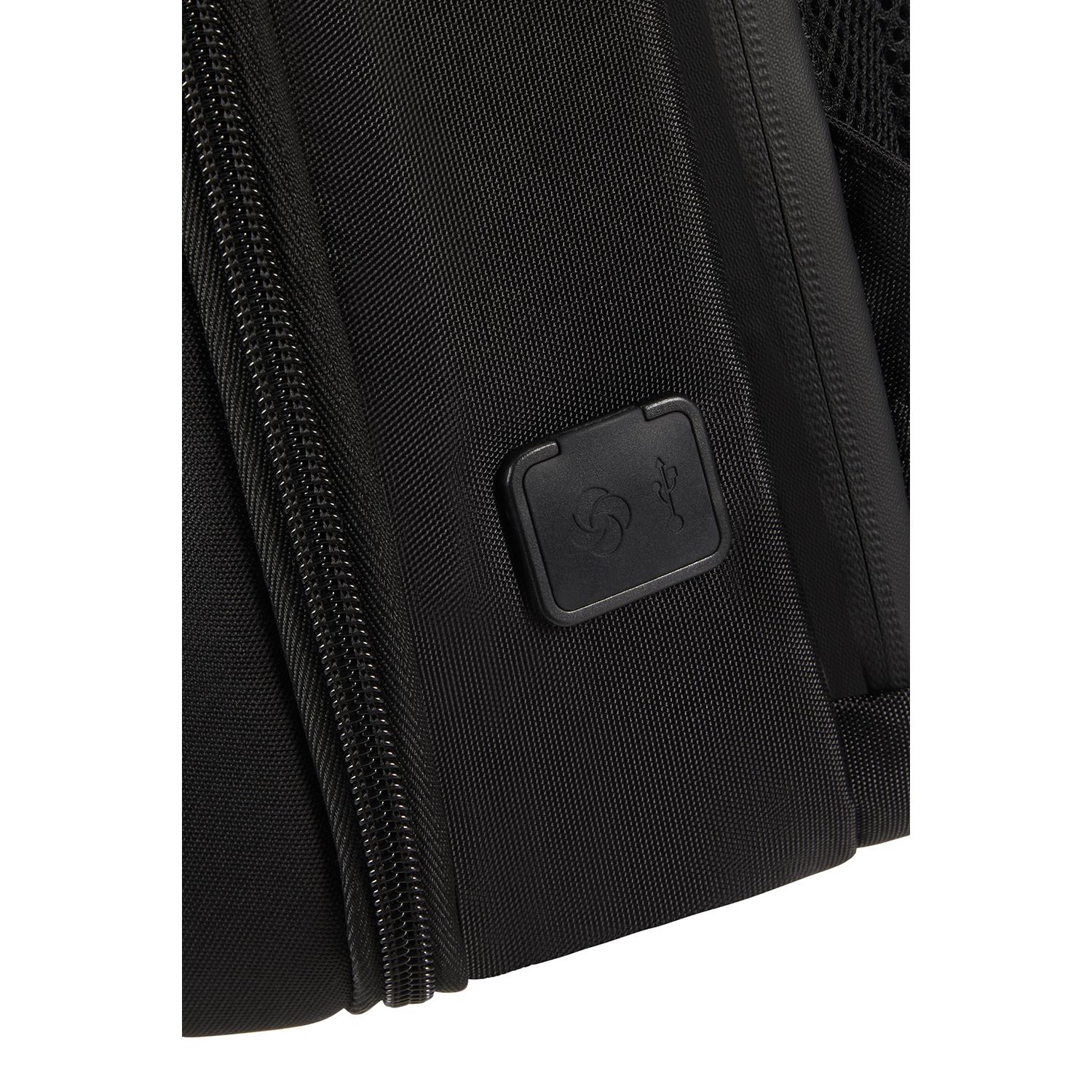 Samsonite Siyah Litepoint - Laptop Sırt Çantası 14.1"