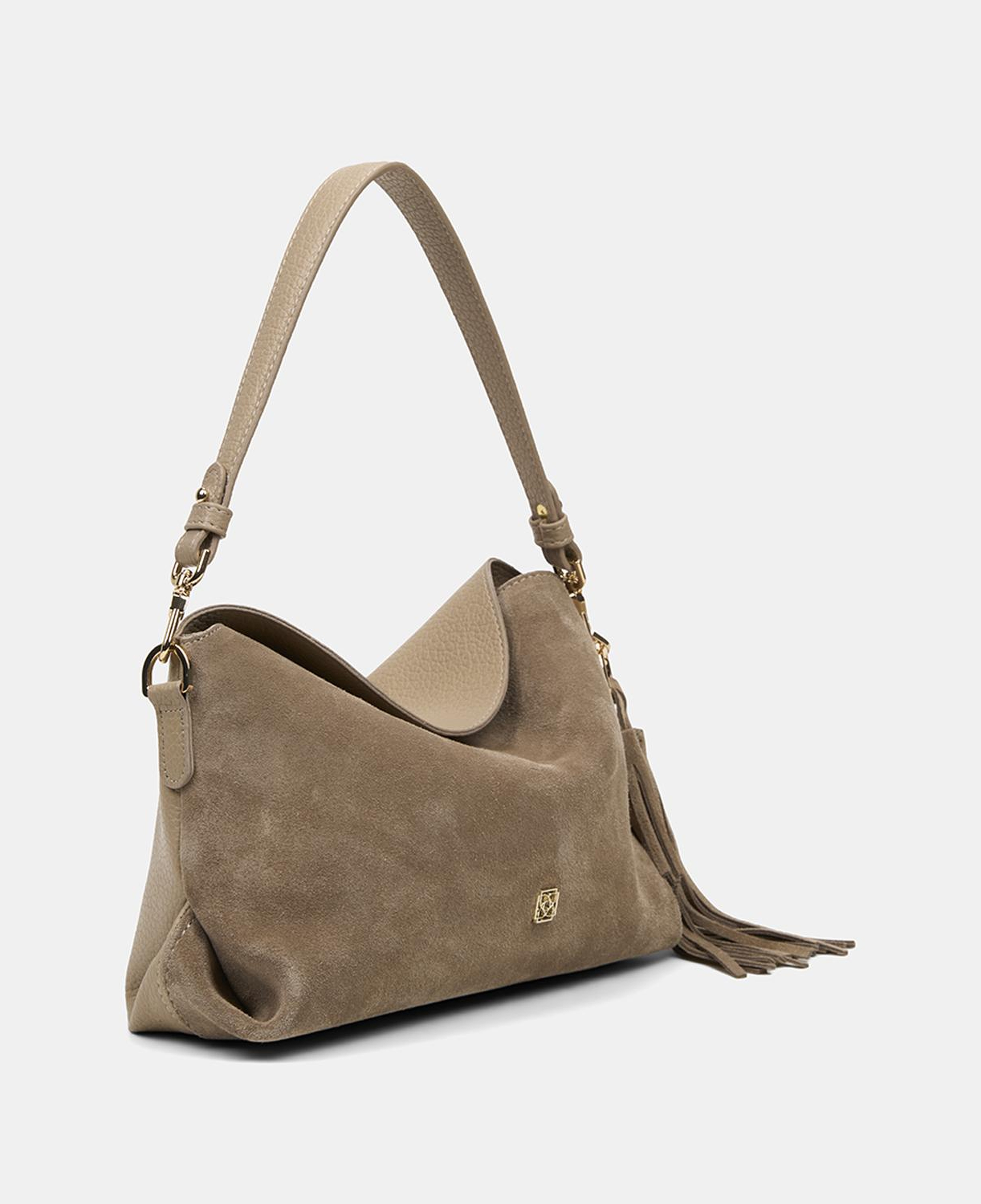 Kadın Bej Omuz Askılı El Çantası