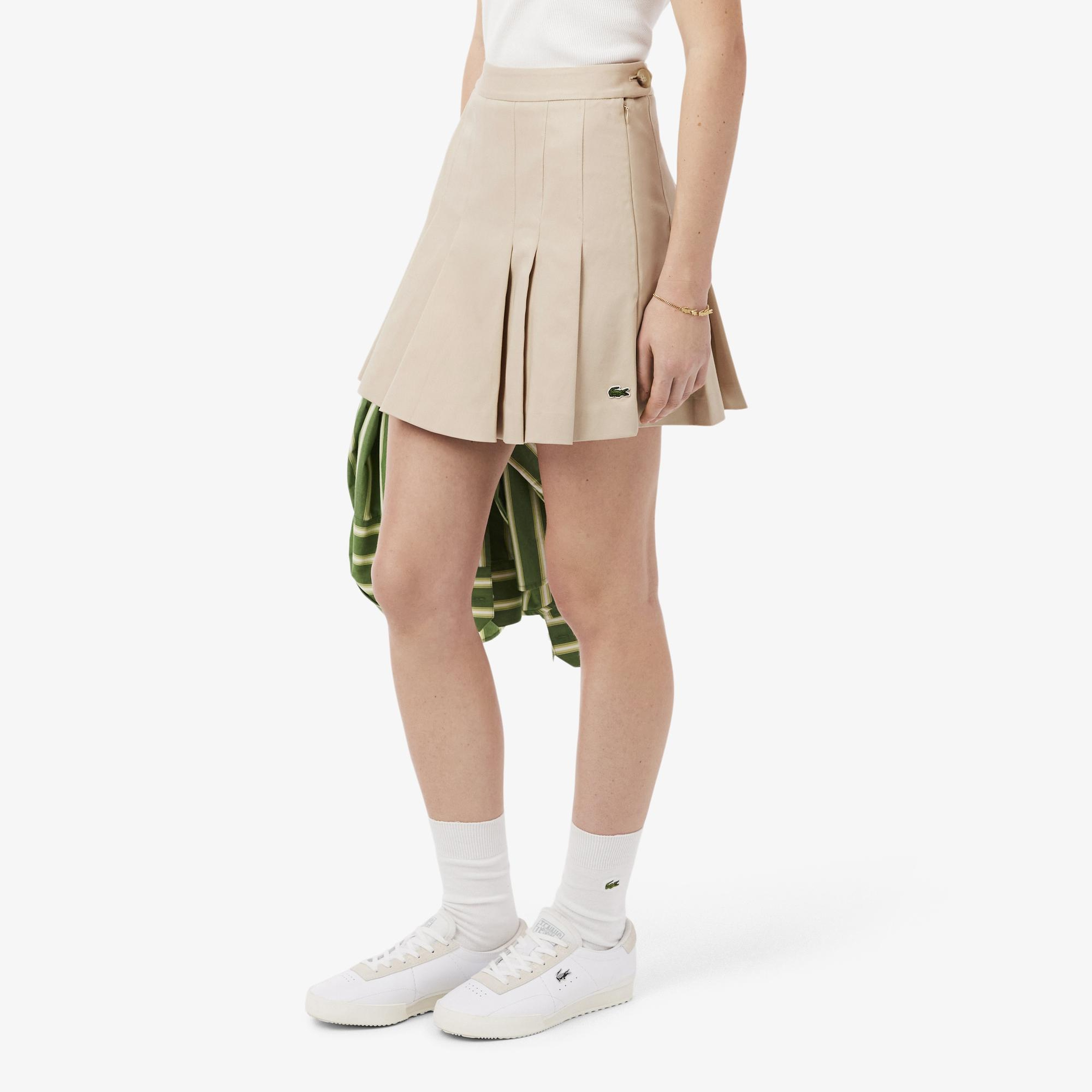 Lacoste Kadın Bej Etek