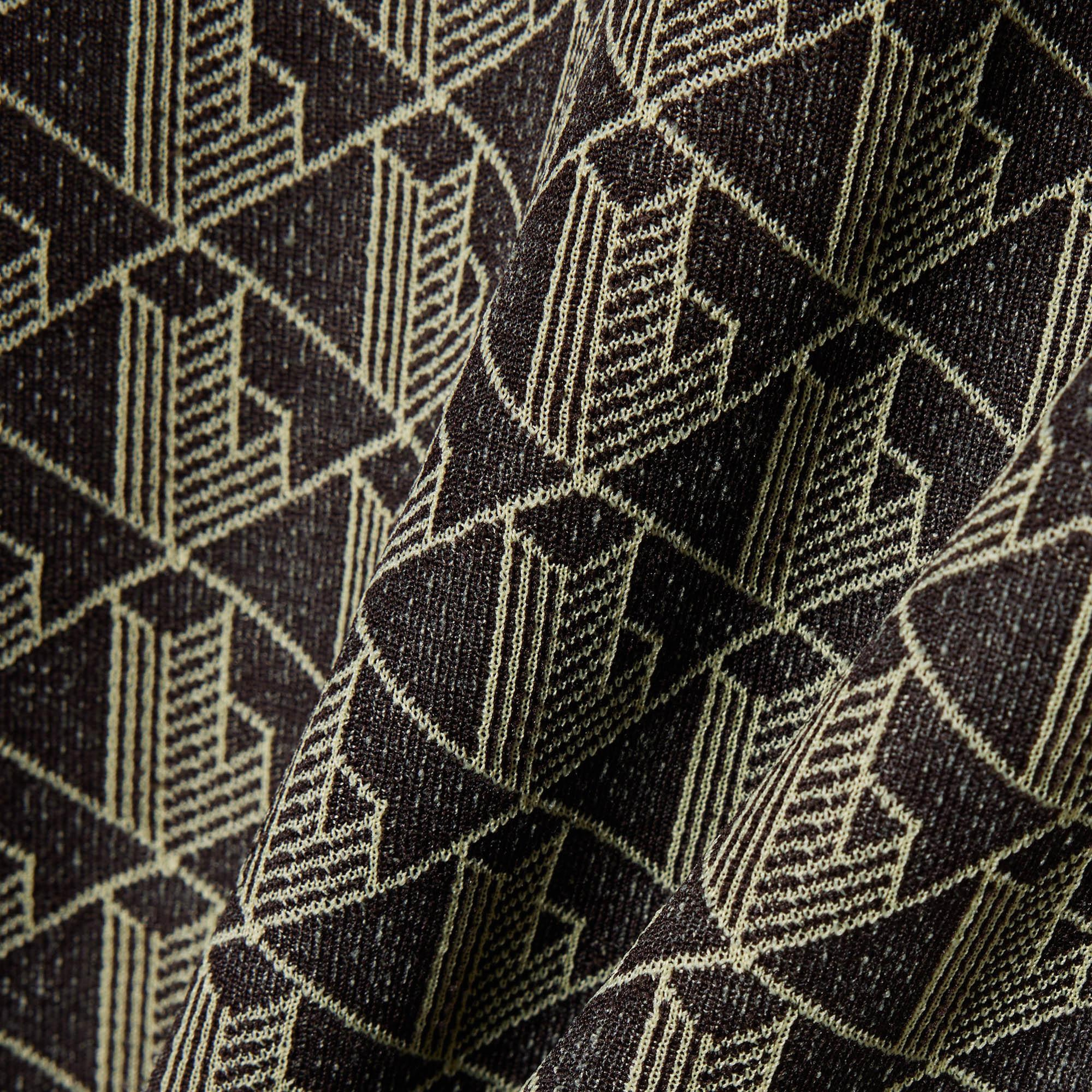 Lacoste Kadın Slim Fit Bisiklet Yaka Monogram Kahverengi T-Shirt