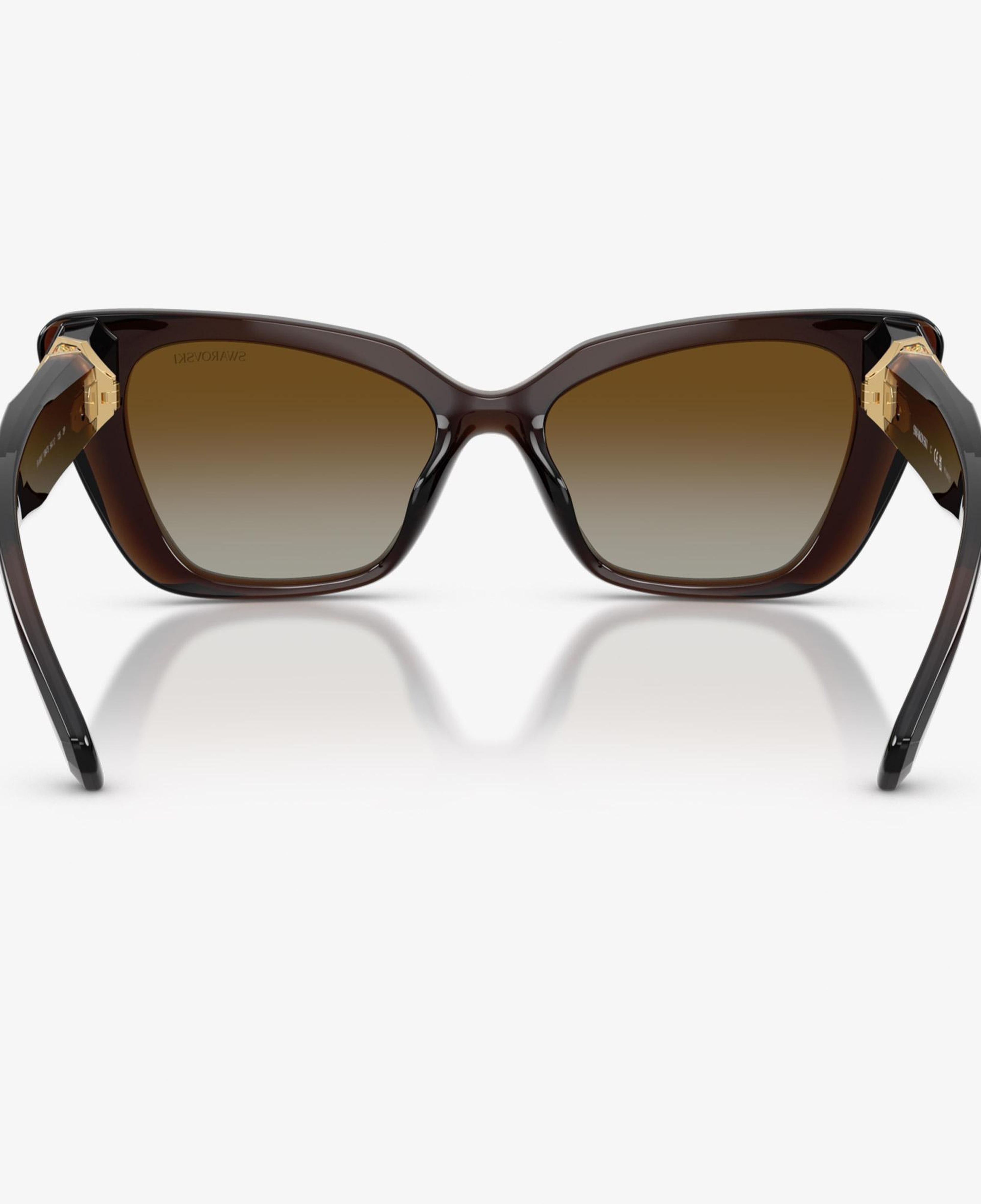 Swarovski  SK6047 Kadın Kahverengi Güneş Gözlüğü