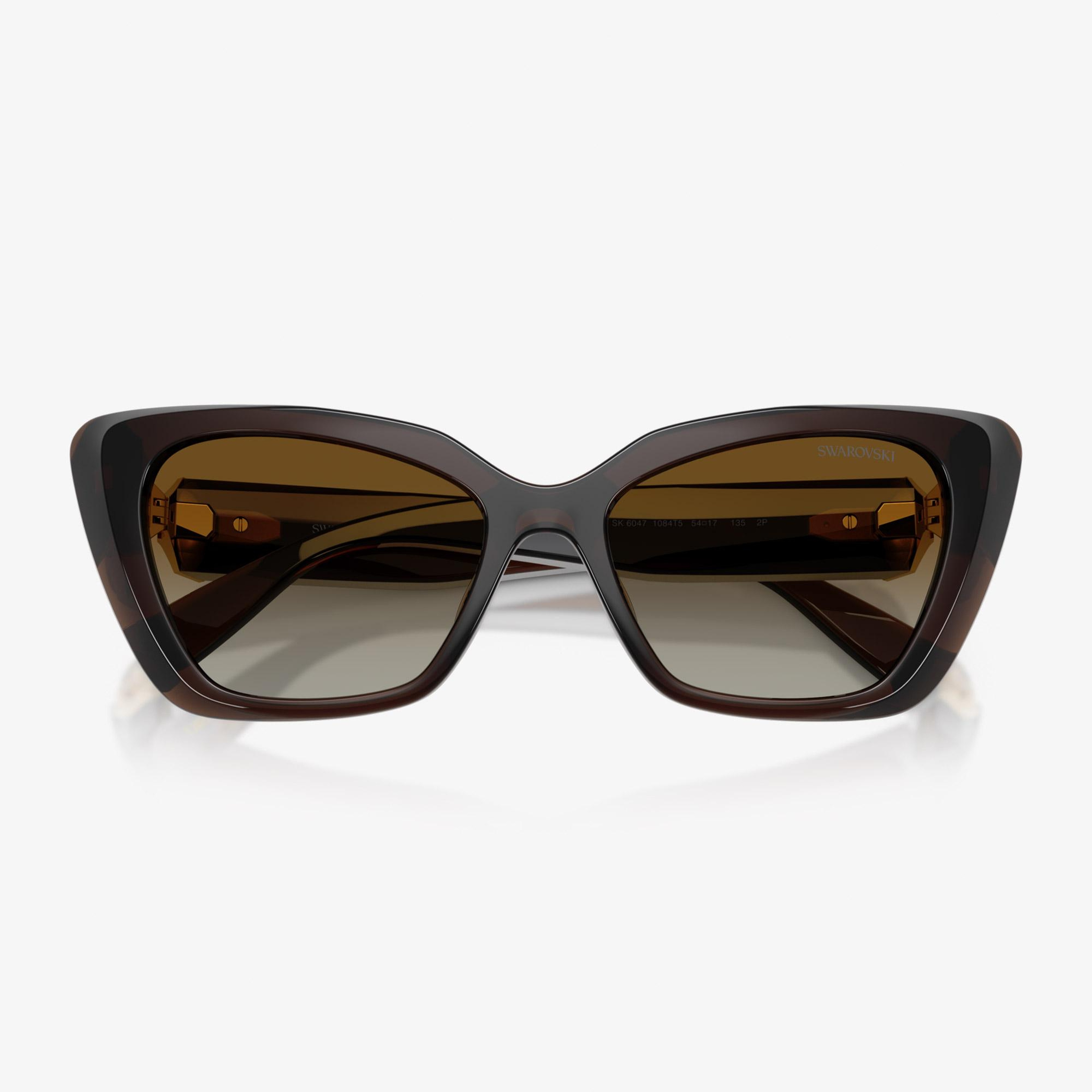 Swarovski  SK6047 Kadın Kahverengi Güneş Gözlüğü