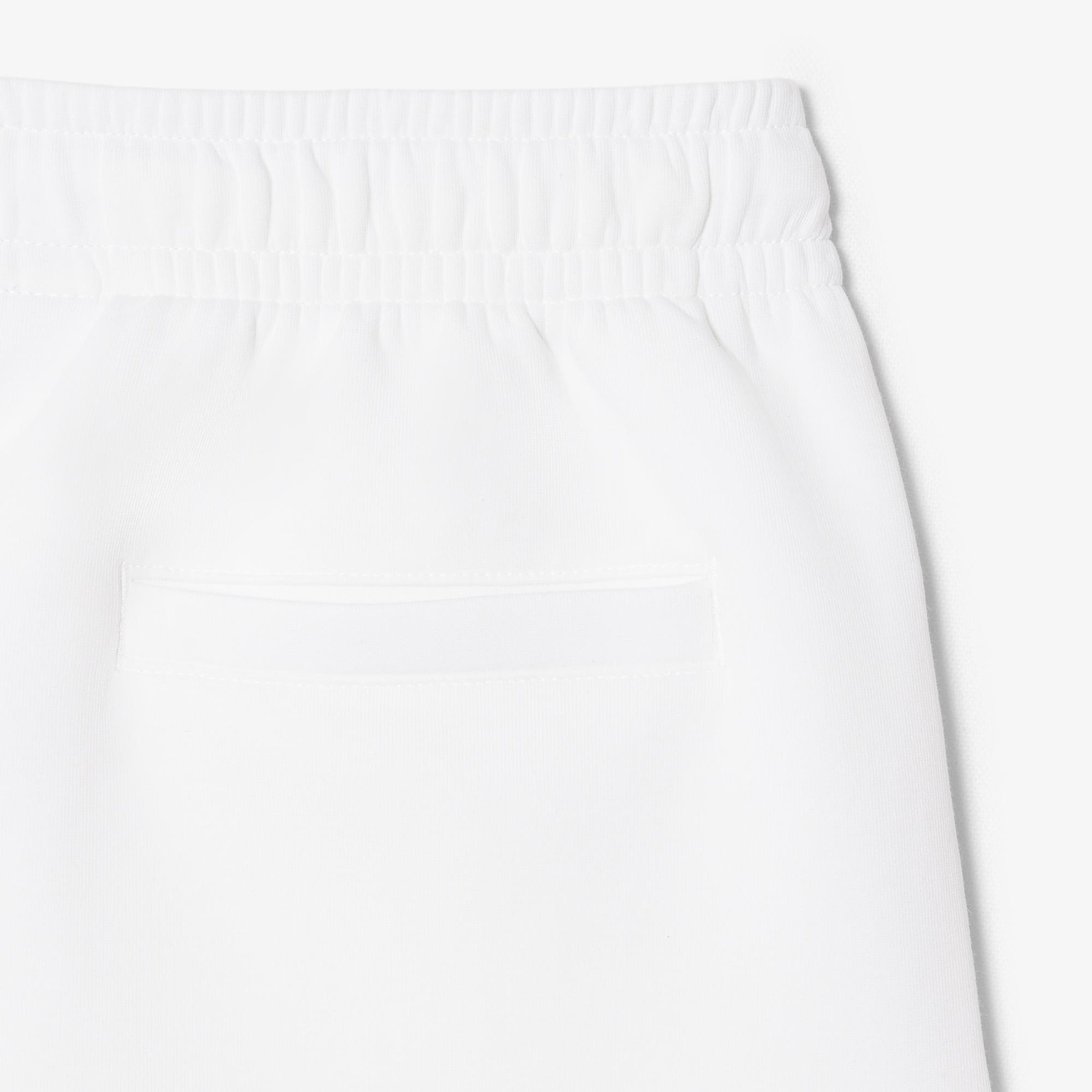 Lacoste Kadın Organik Pamuk Beyaz Şort