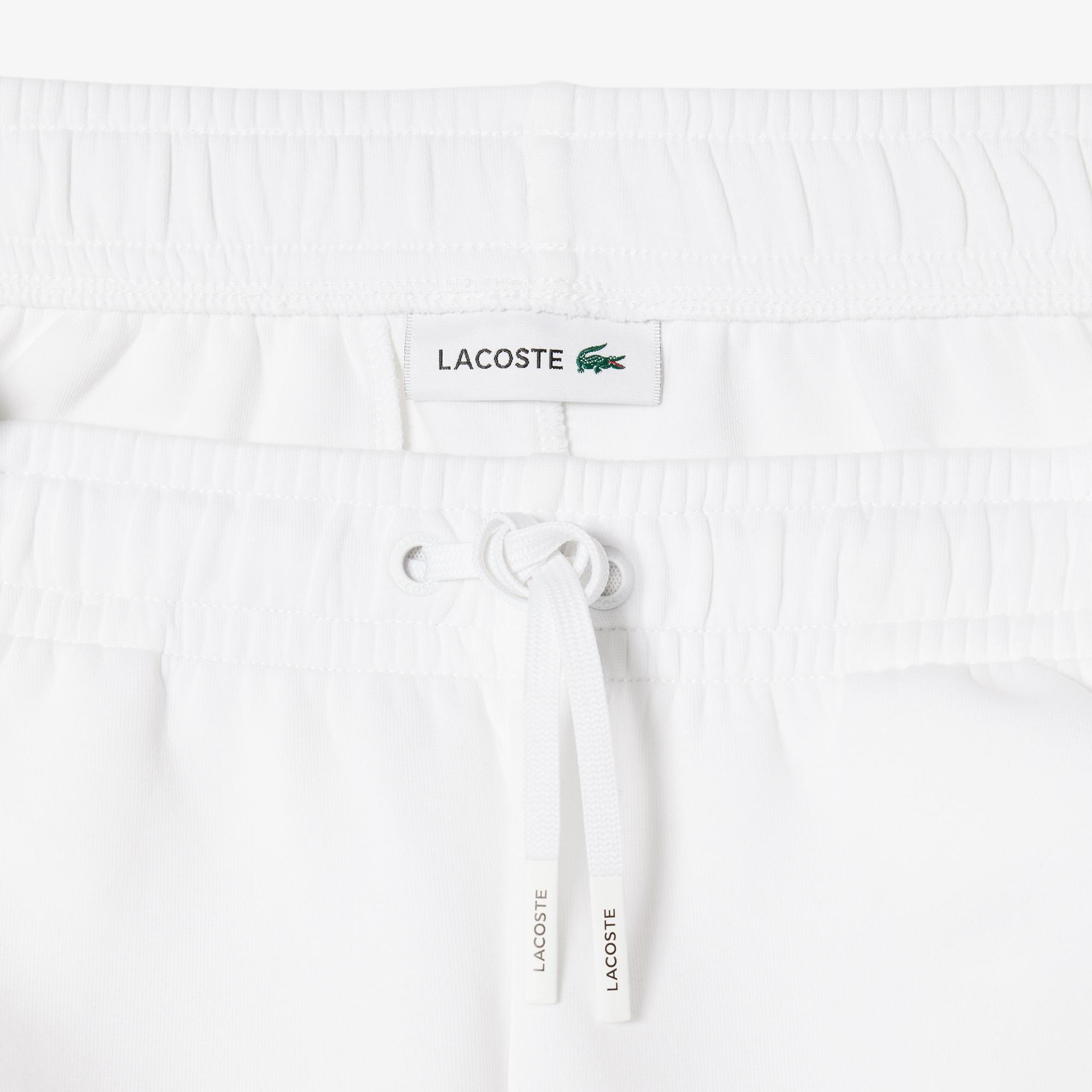 Lacoste Kadın Organik Pamuk Beyaz Şort