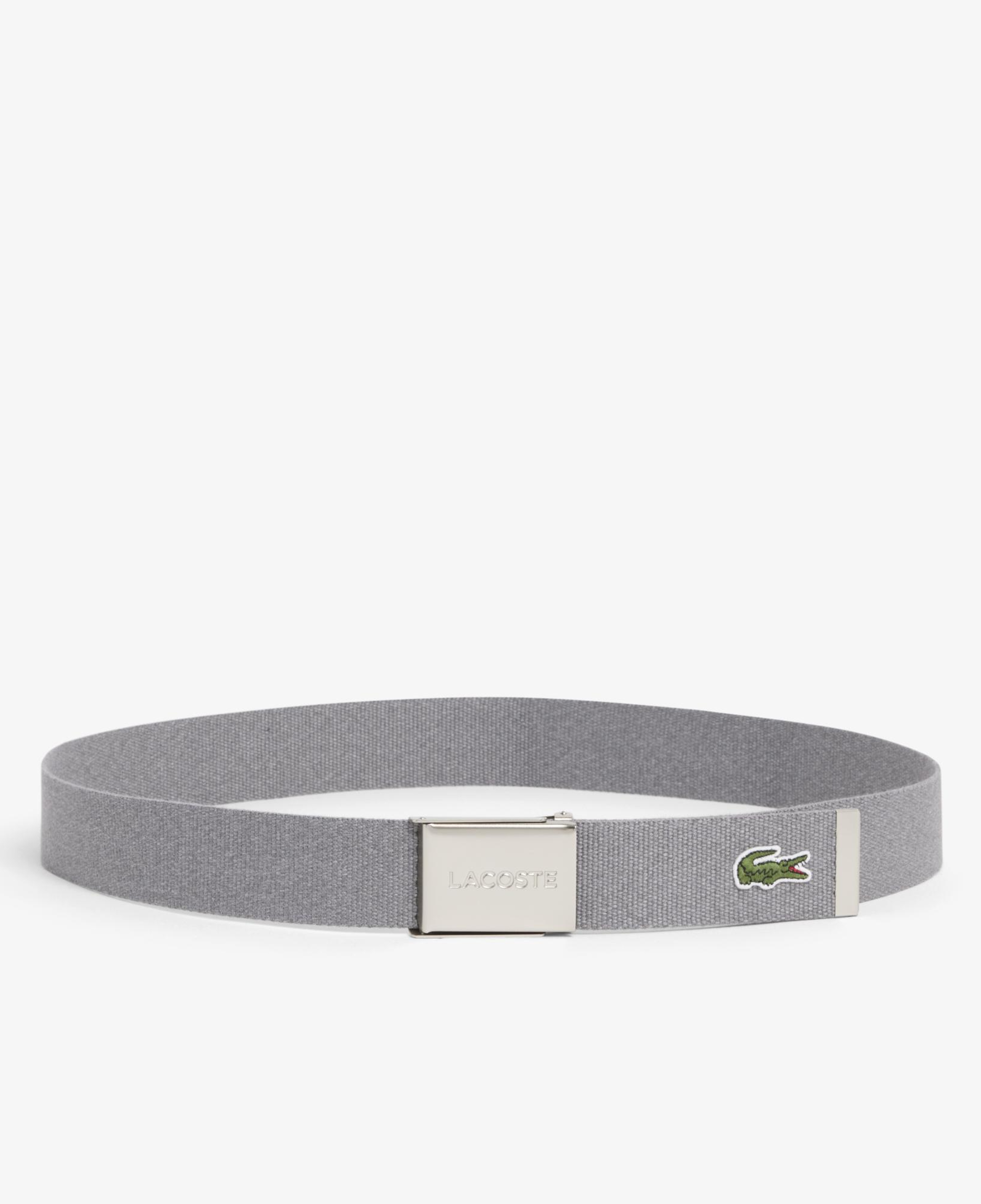 Lacoste L.12.12 Erkek Gri Kemer