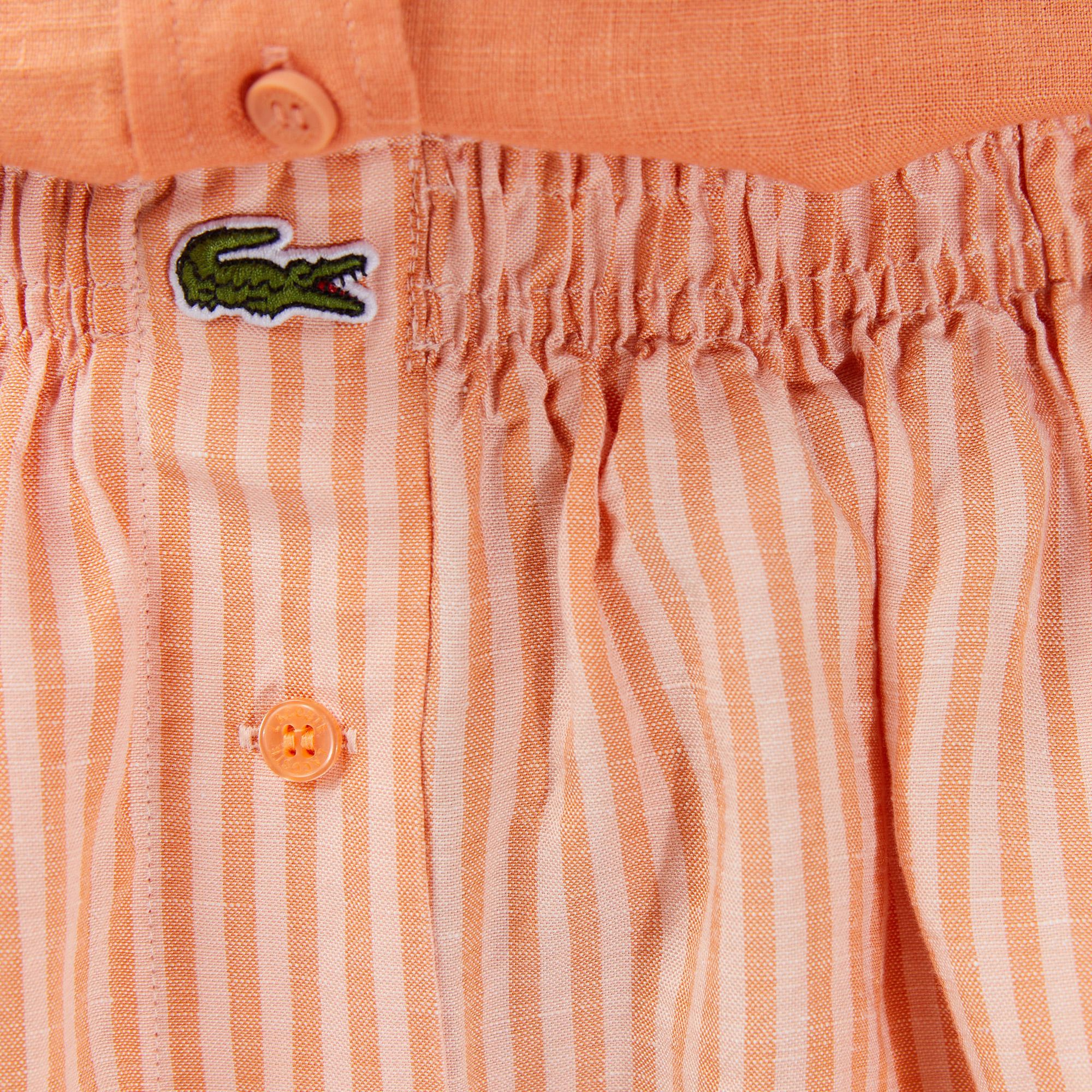 Lacoste Kadın Oversize Fit Turuncu Şort